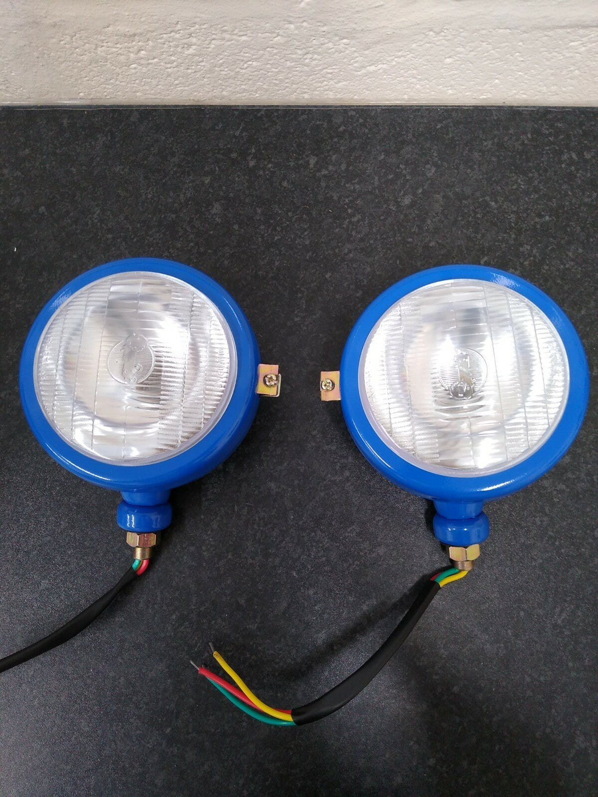 Agriline Fordson Headlight Set for Headlights outside of the grille