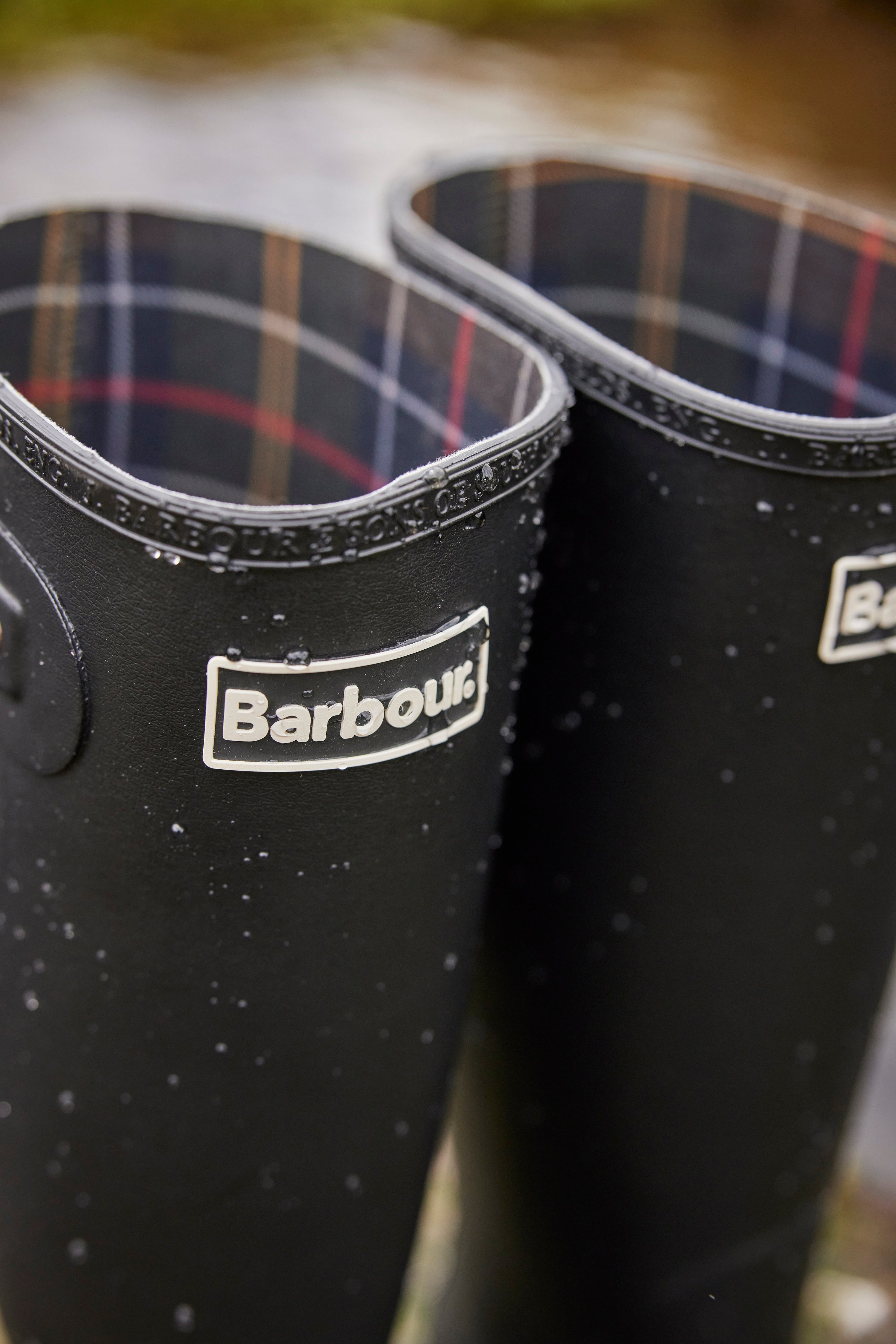 Barbour Bede Women's Wellington Boots Black