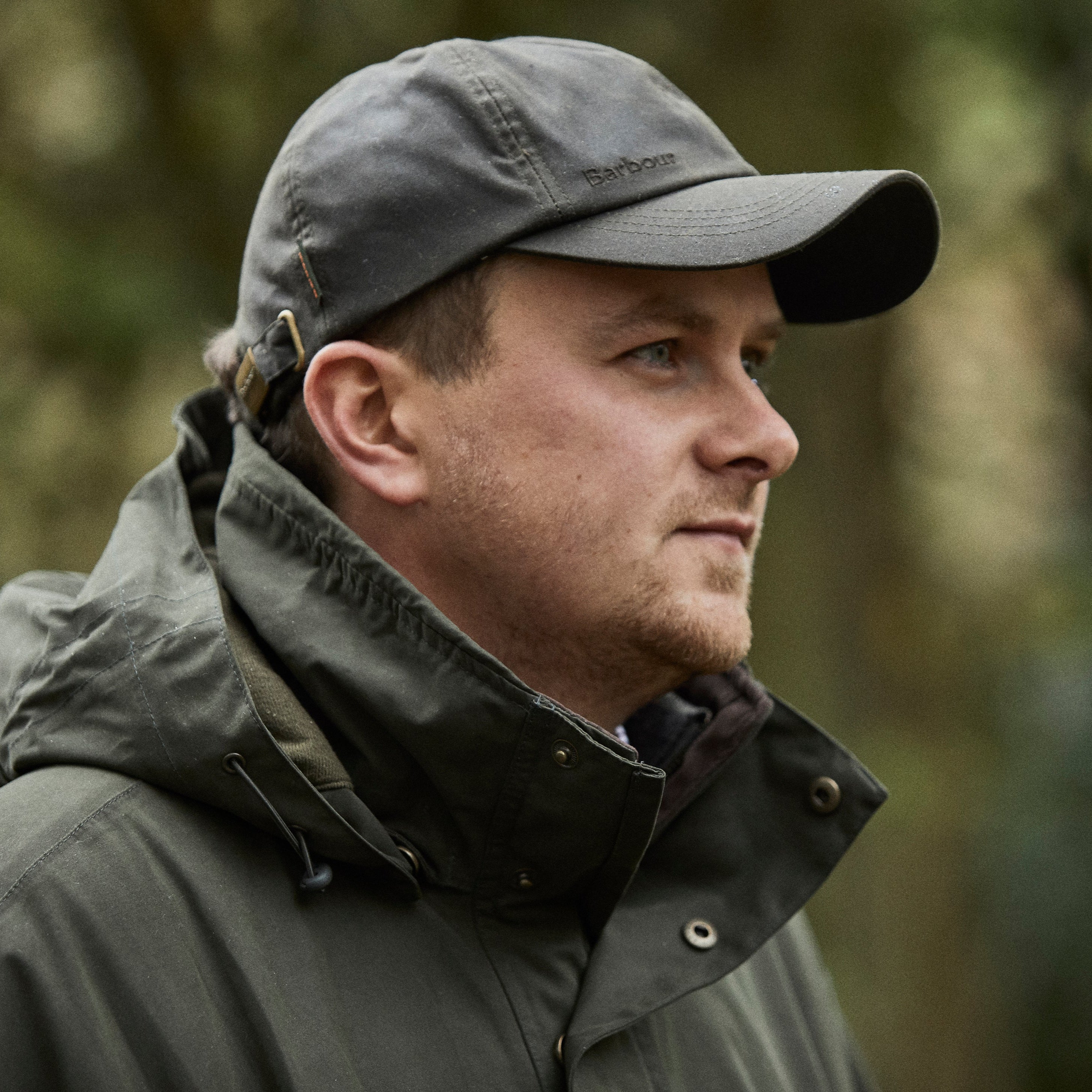 Barbour Wax Sports Cap Black
