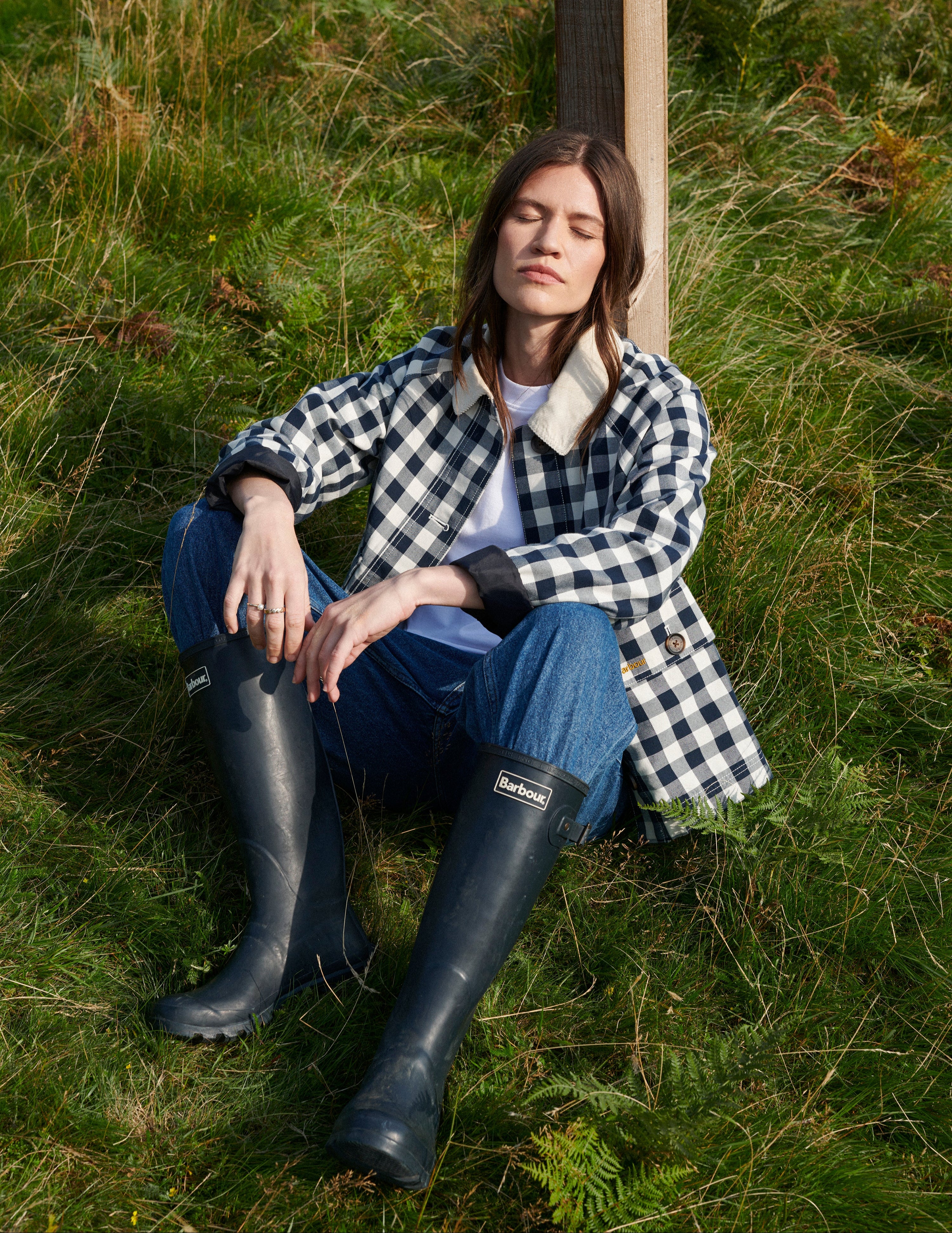 Barbour Bede Women's Wellington Boots Black