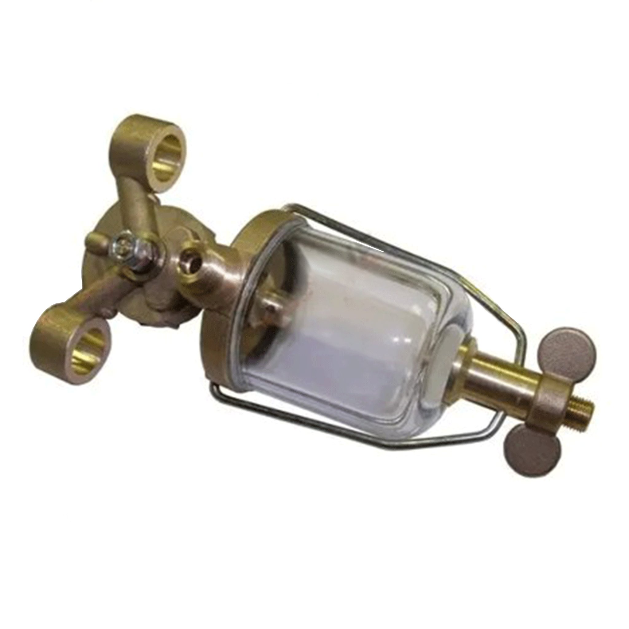 Agriline TE20 TED20 Fuel Tap & Glass Sediment Bowl Assembly