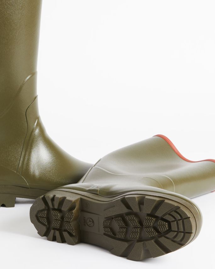 Aigle Chambord Pro 2 Men's Rubber Boots Kaki 4