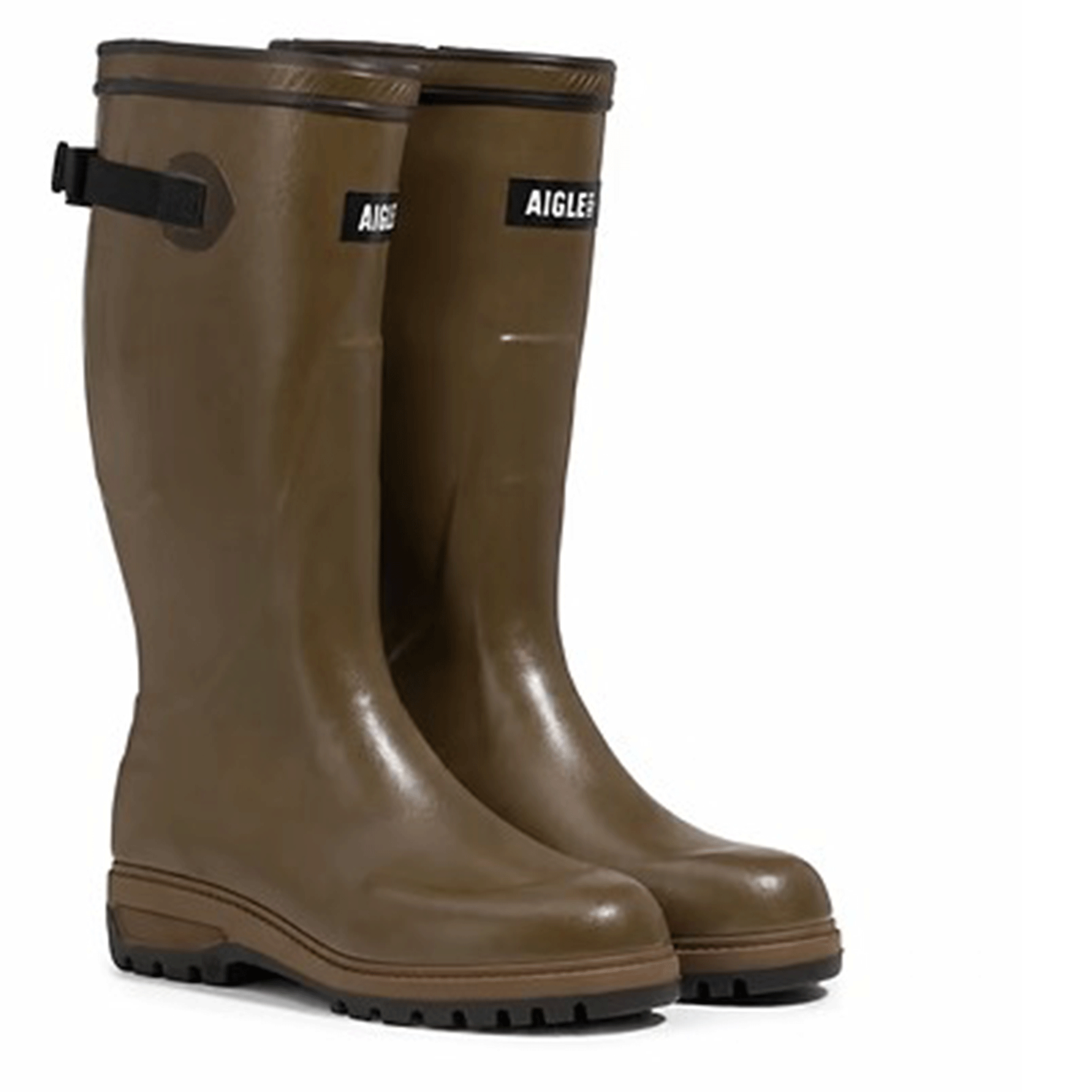 Aigle Men’s Parcours 3.0 Neo Insulated Wellington Boots – Olive Green