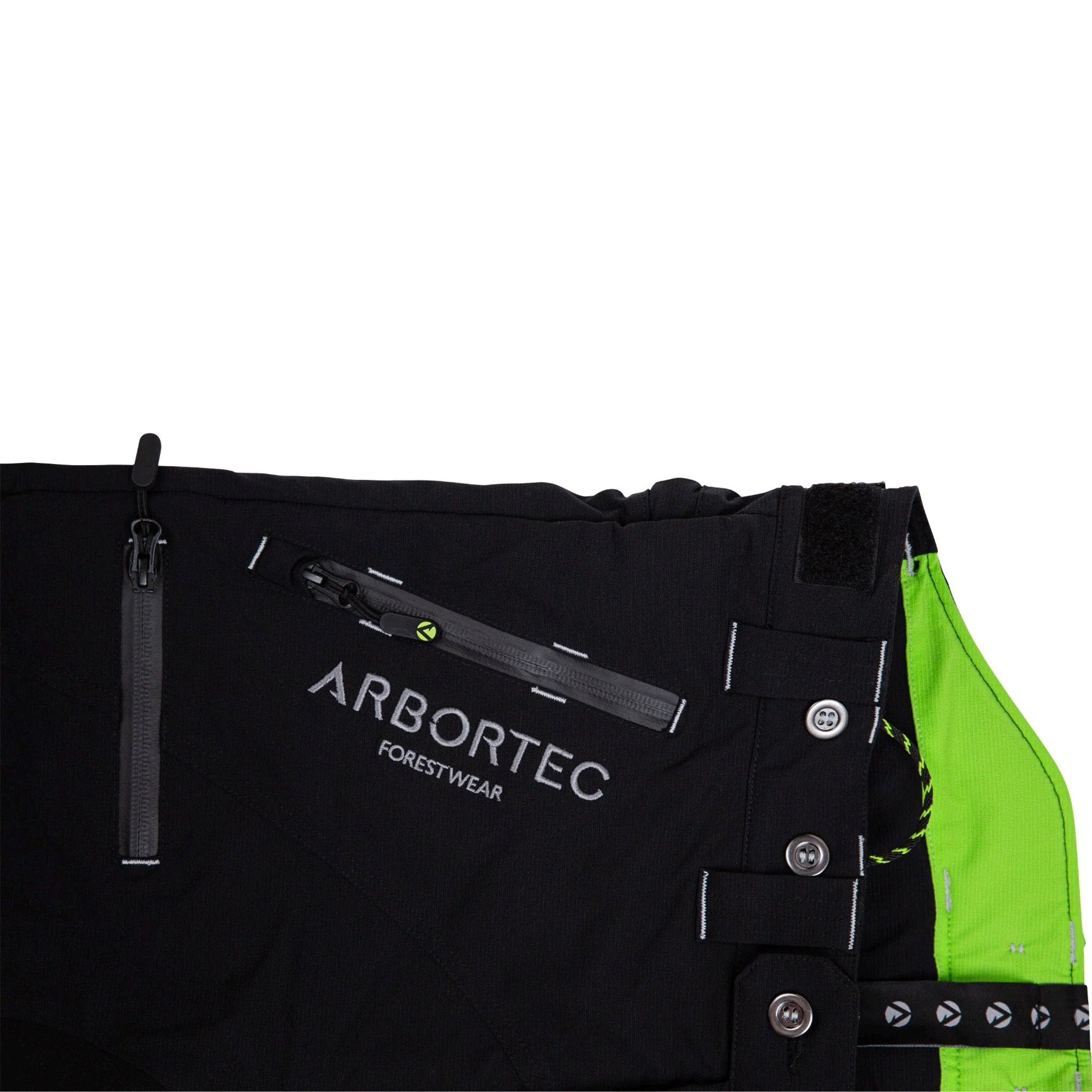 Arbortec AT4070 Breatheflex Pro Chainsaw Trousers Design C Class 1 Black