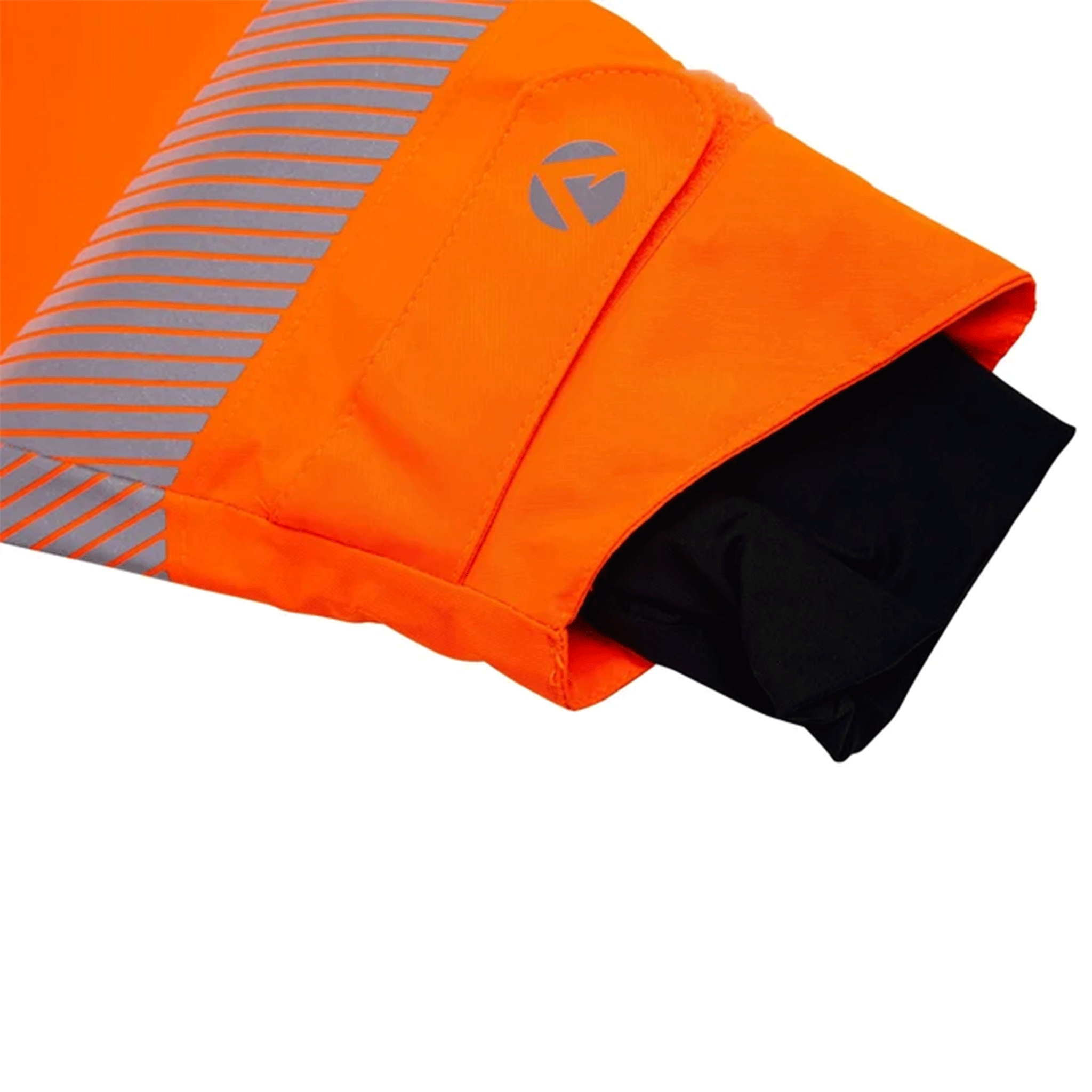 Arbortec BreatheDry Half Zip Waterproof Jacket Hi-Vis Orange