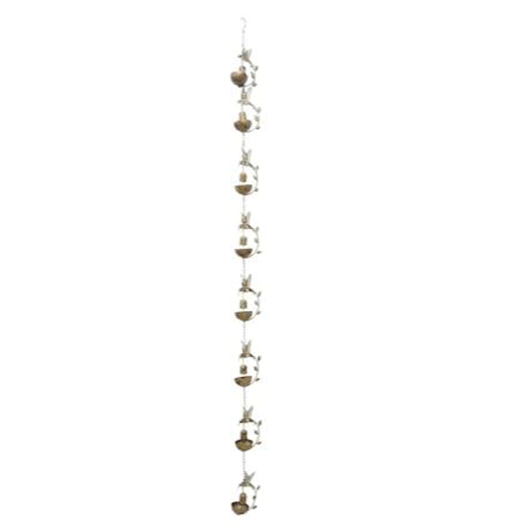Ascalon Hummingbird Rain Chain Garden Ornament