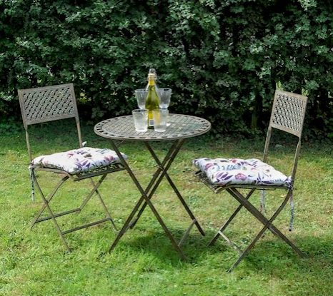 Ascalon Marborough 3pc Bistro Set Antique Blue Rust 3