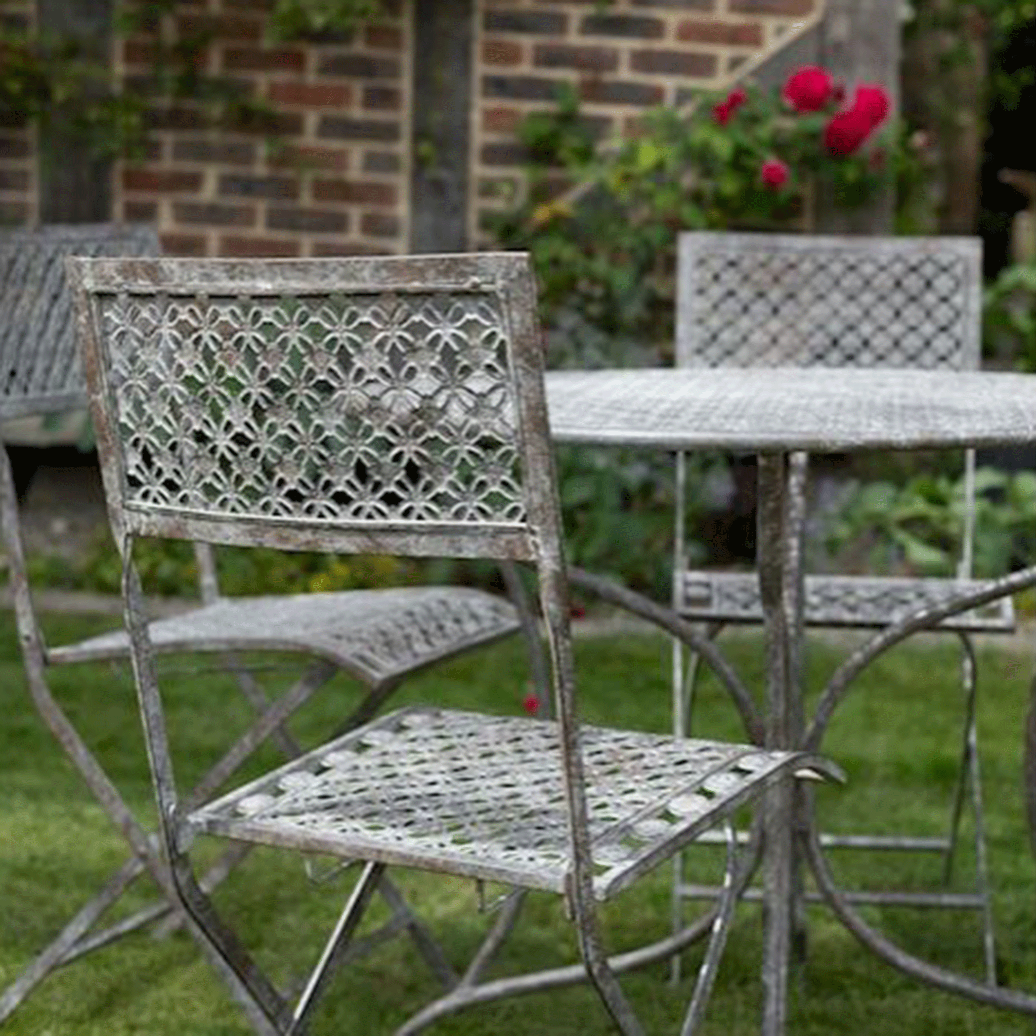 Ascalon Marlborough 5pc Bistro Set Stone