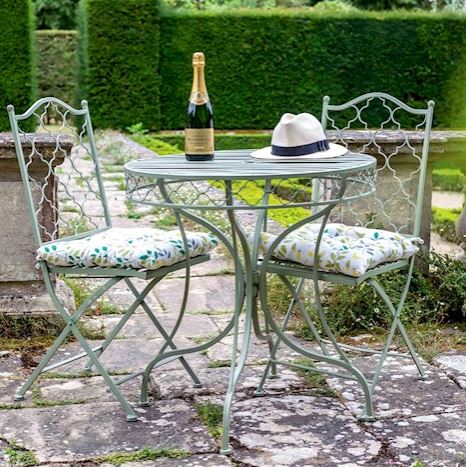 Ascalon Marrakech 3pc Bistro Set Sage Green 2