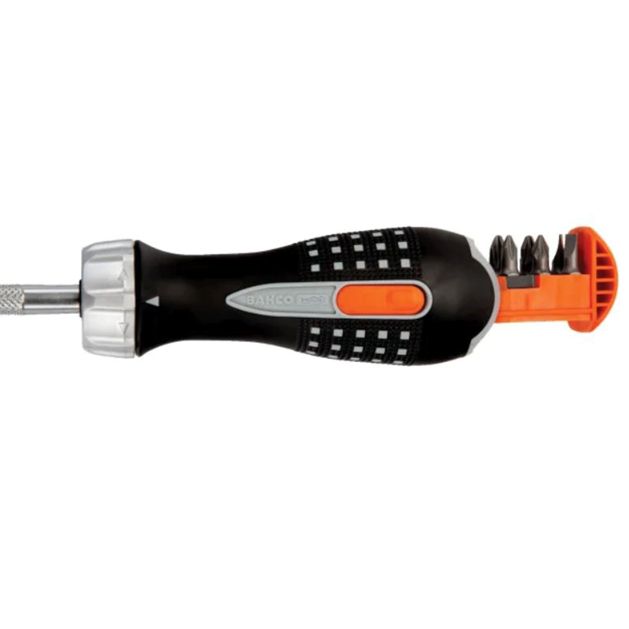 Bahco 1/4'' inch Ratchet Screwdriver & 6 Bits Set