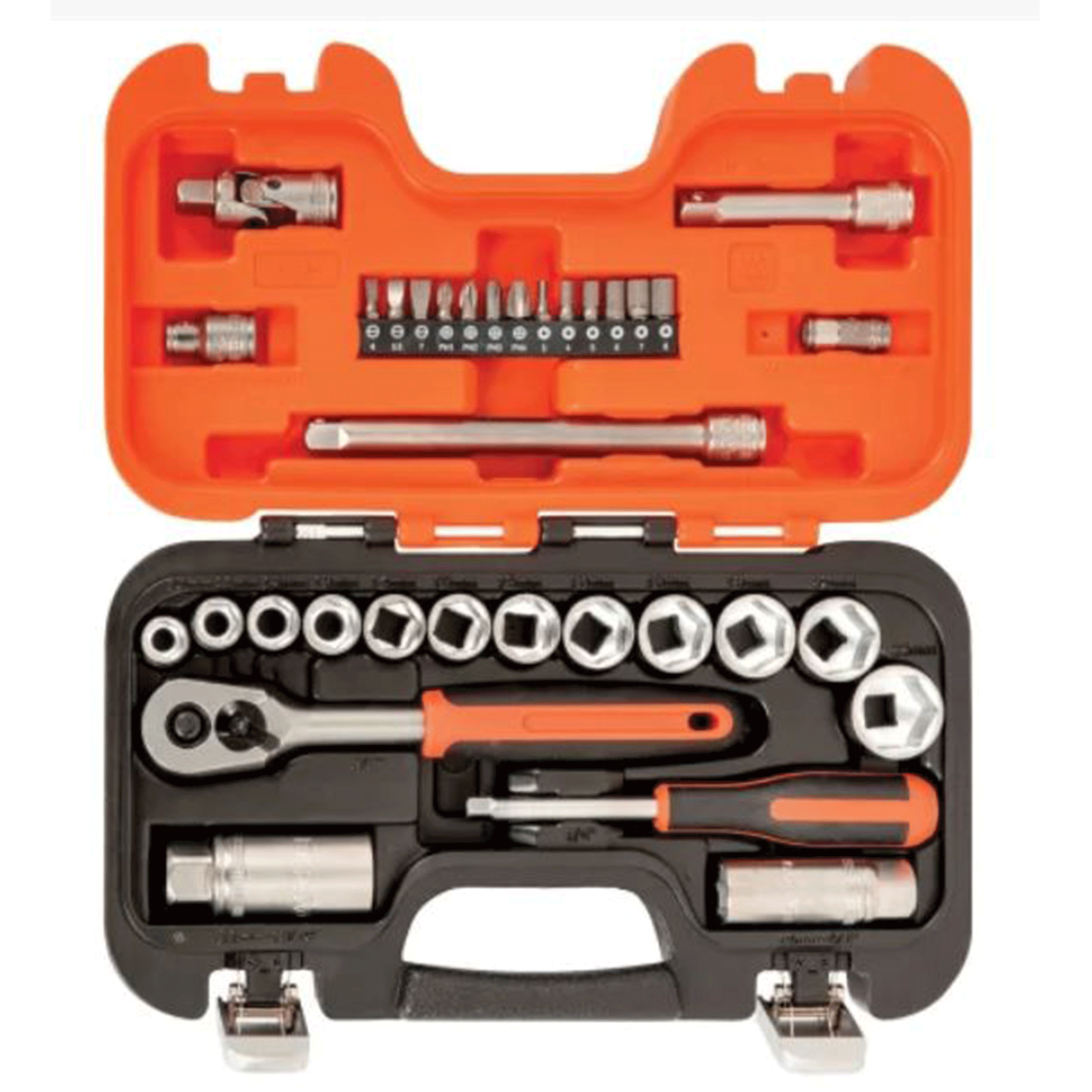 Bahco 3/8'' inch Drive Socket Set 34 Piece