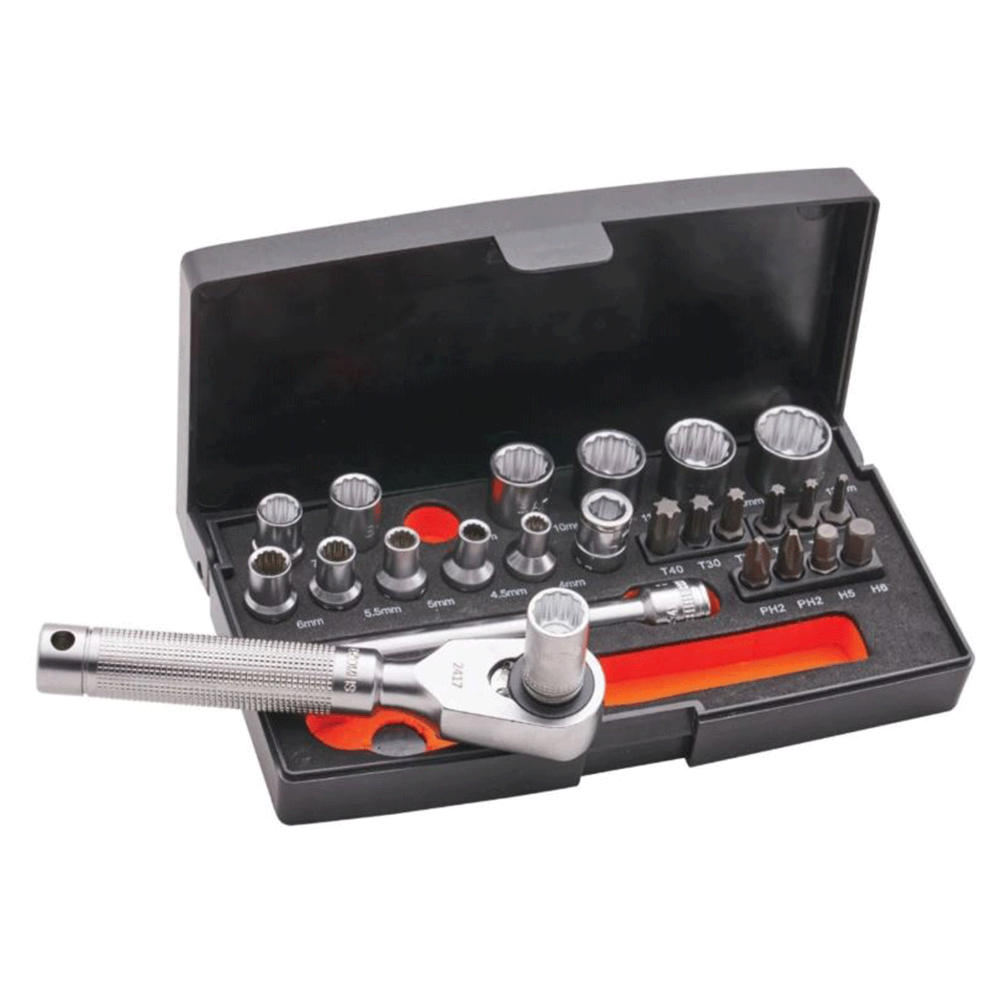 Bahco Special Edition 1/4'' inch Socket Set 25 Piece