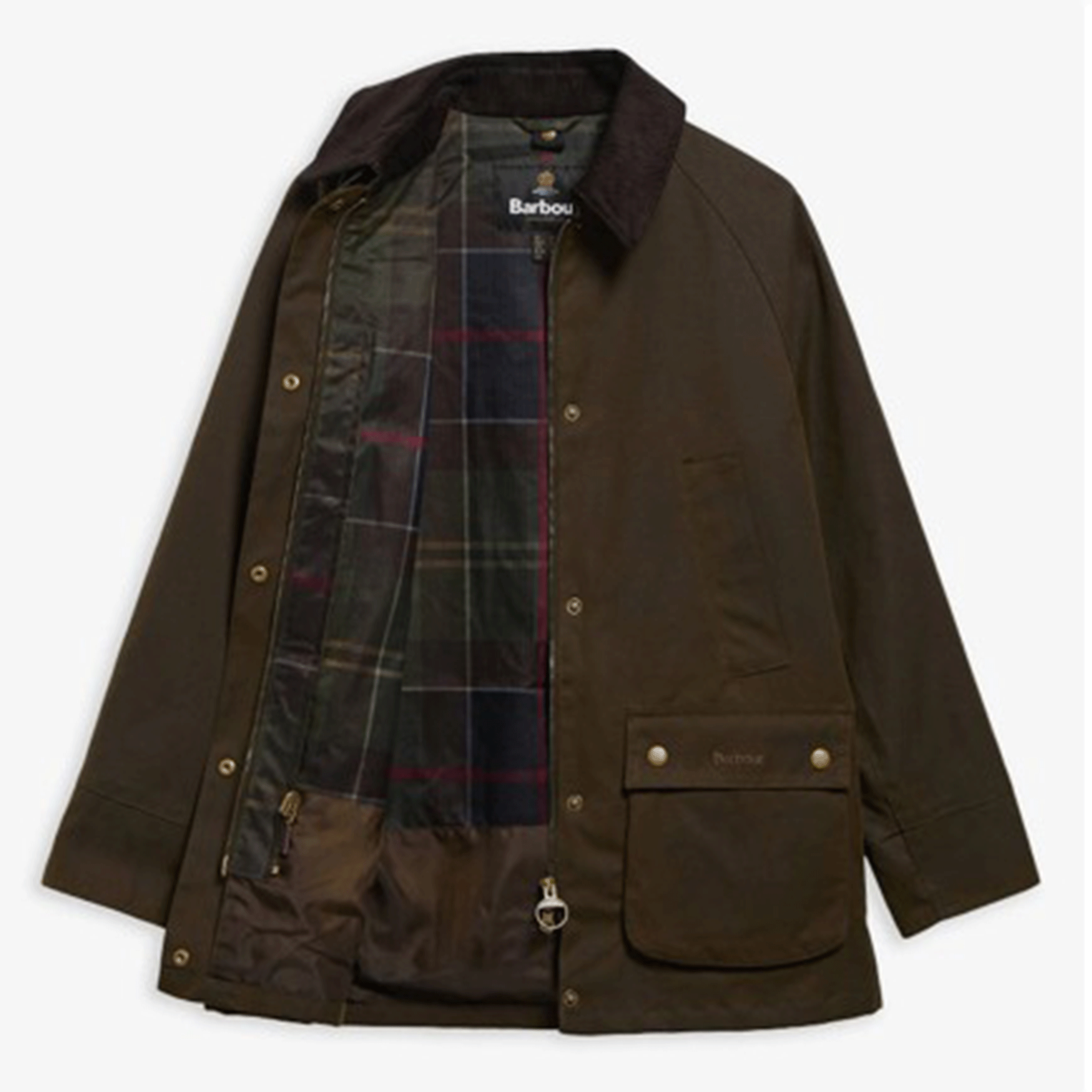 Barbour Acorn Waxed Jacket Olive