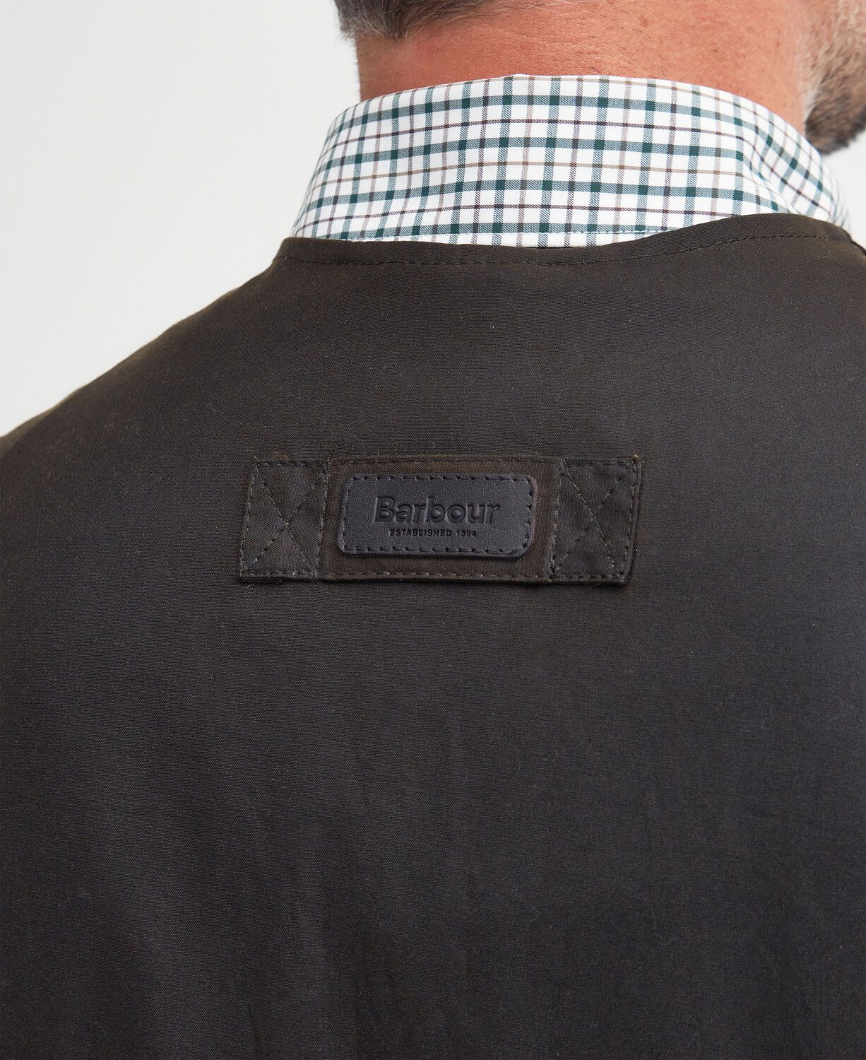 Barbour Alwinton Waxed Gilet Olive 6