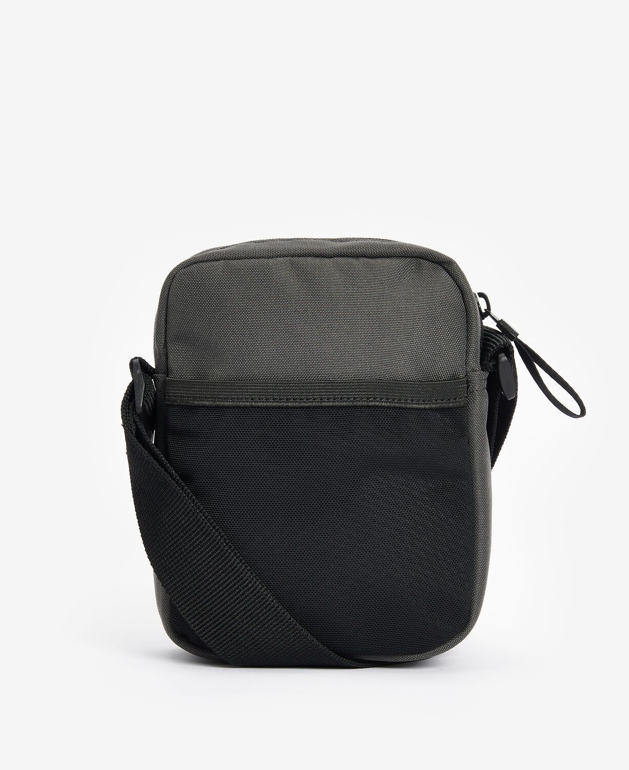 Barbour Arwin Canvas Cross Body Bag Charcoal-Ginger 4