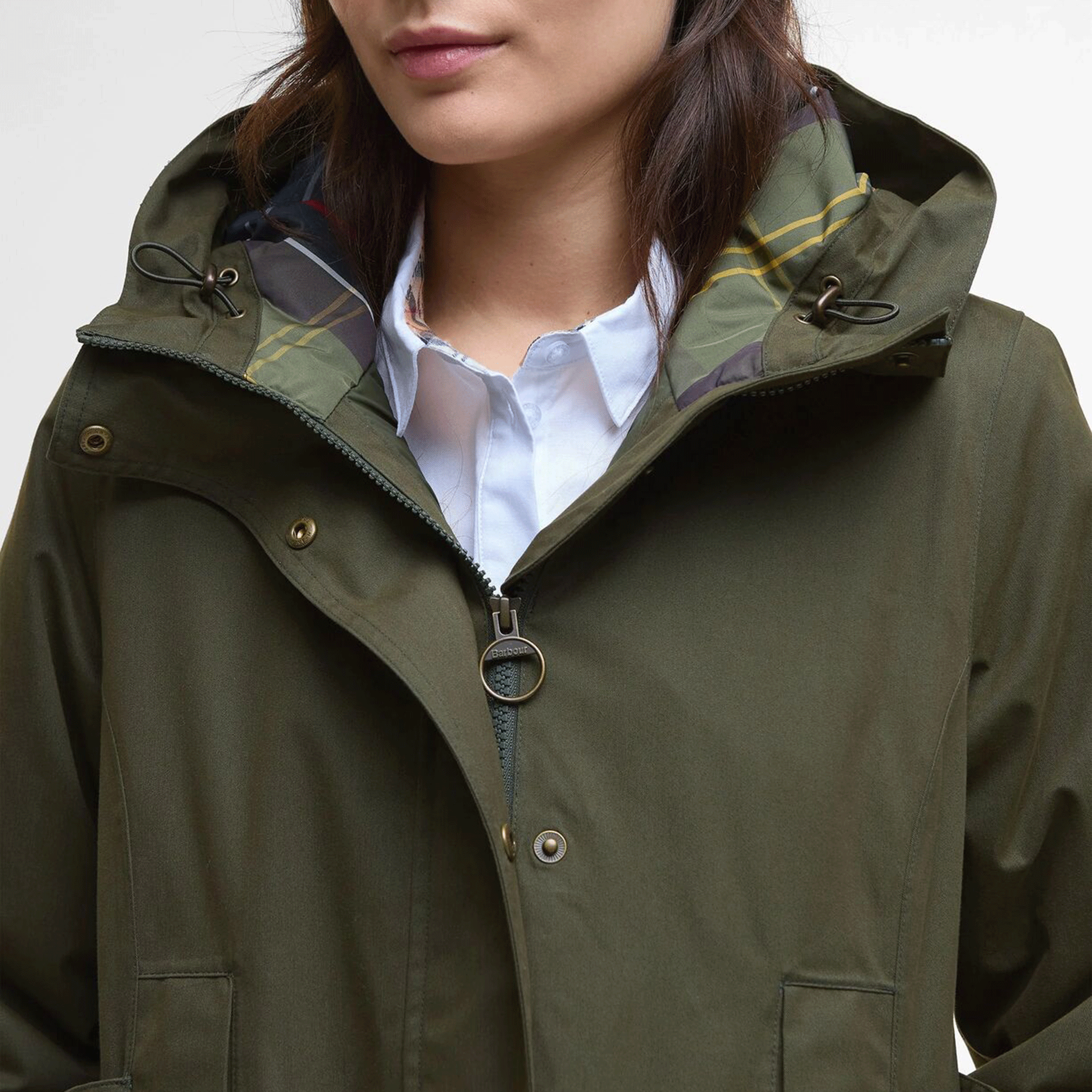 Barbour Bamburgh Waterproof Jacket Olive Classic