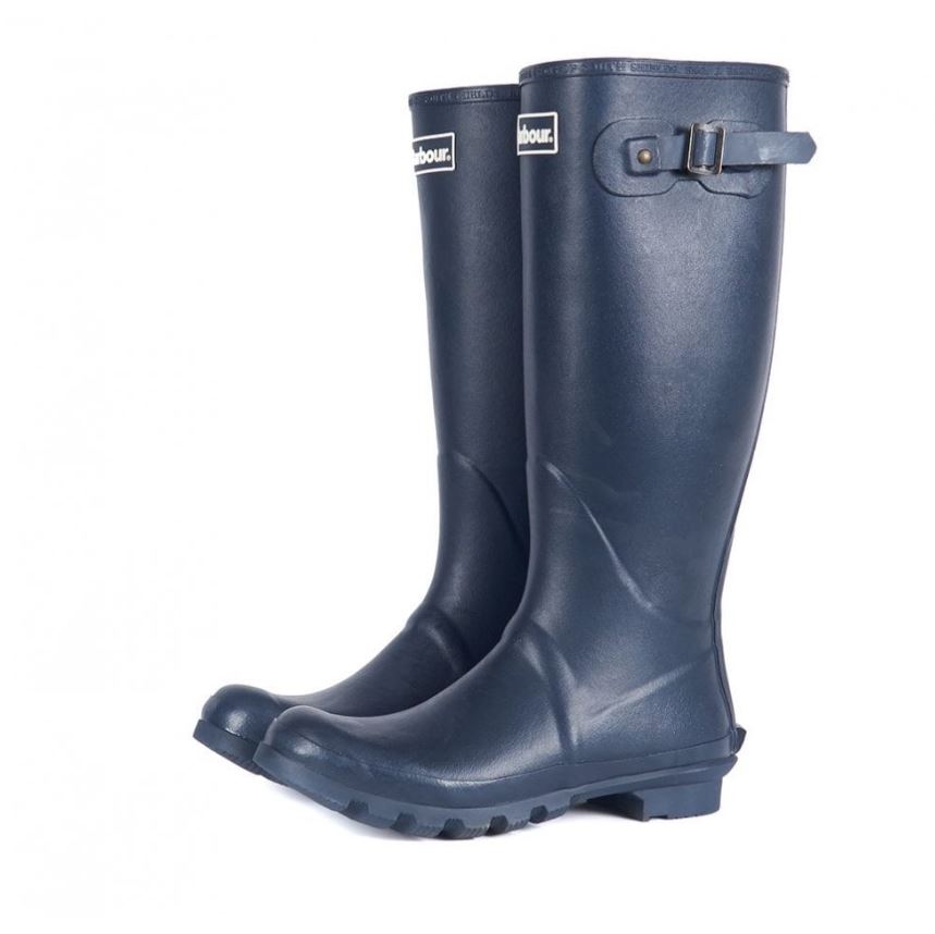 Barbour Bede Men's Wellington Boots Navy 2