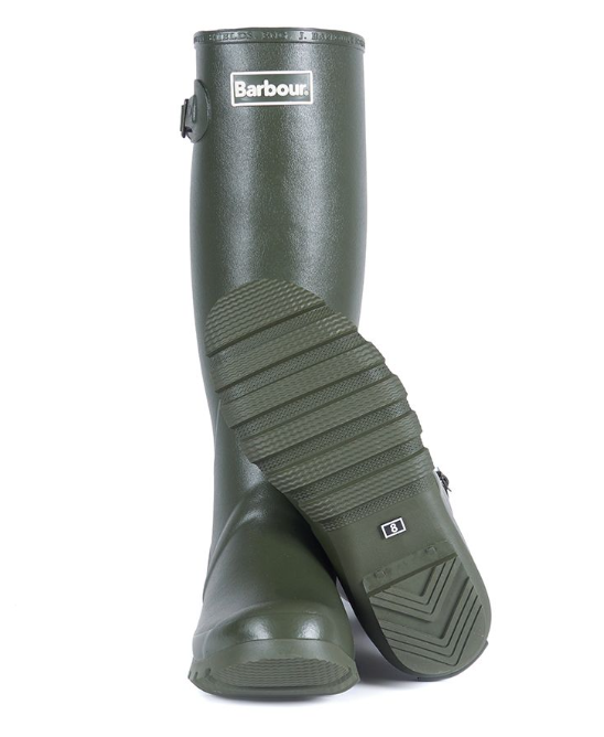 Barbour Bede Men's Wellington Boots Olive 2