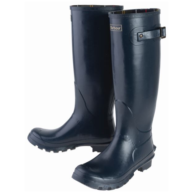 Barbour Bede Women's Wellington Boots Navy 1