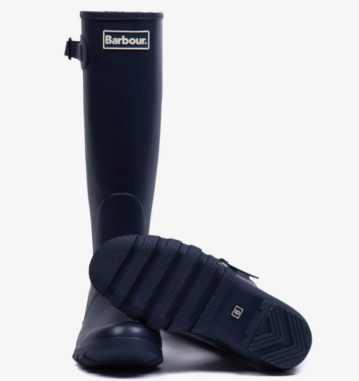 Barbour Bede Women's Wellington Boots Navy 2