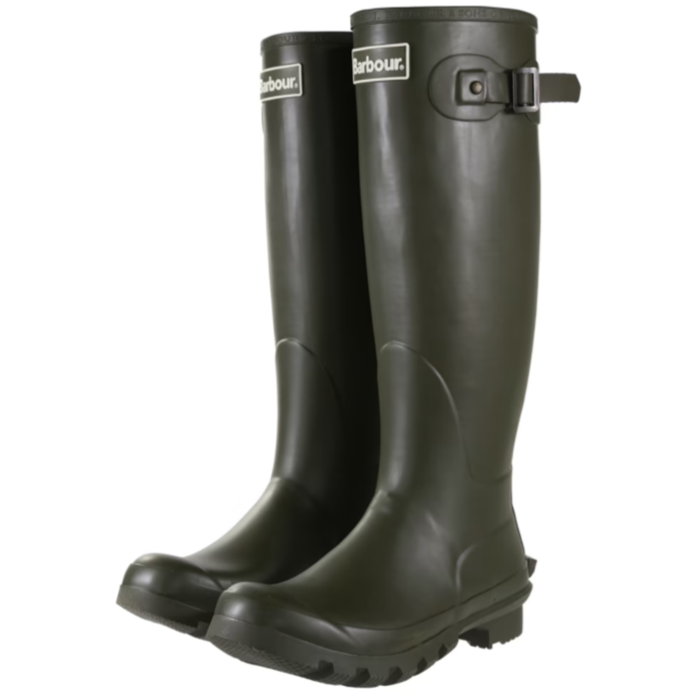 Barbour Bede Women's Wellington Boots Olive 1