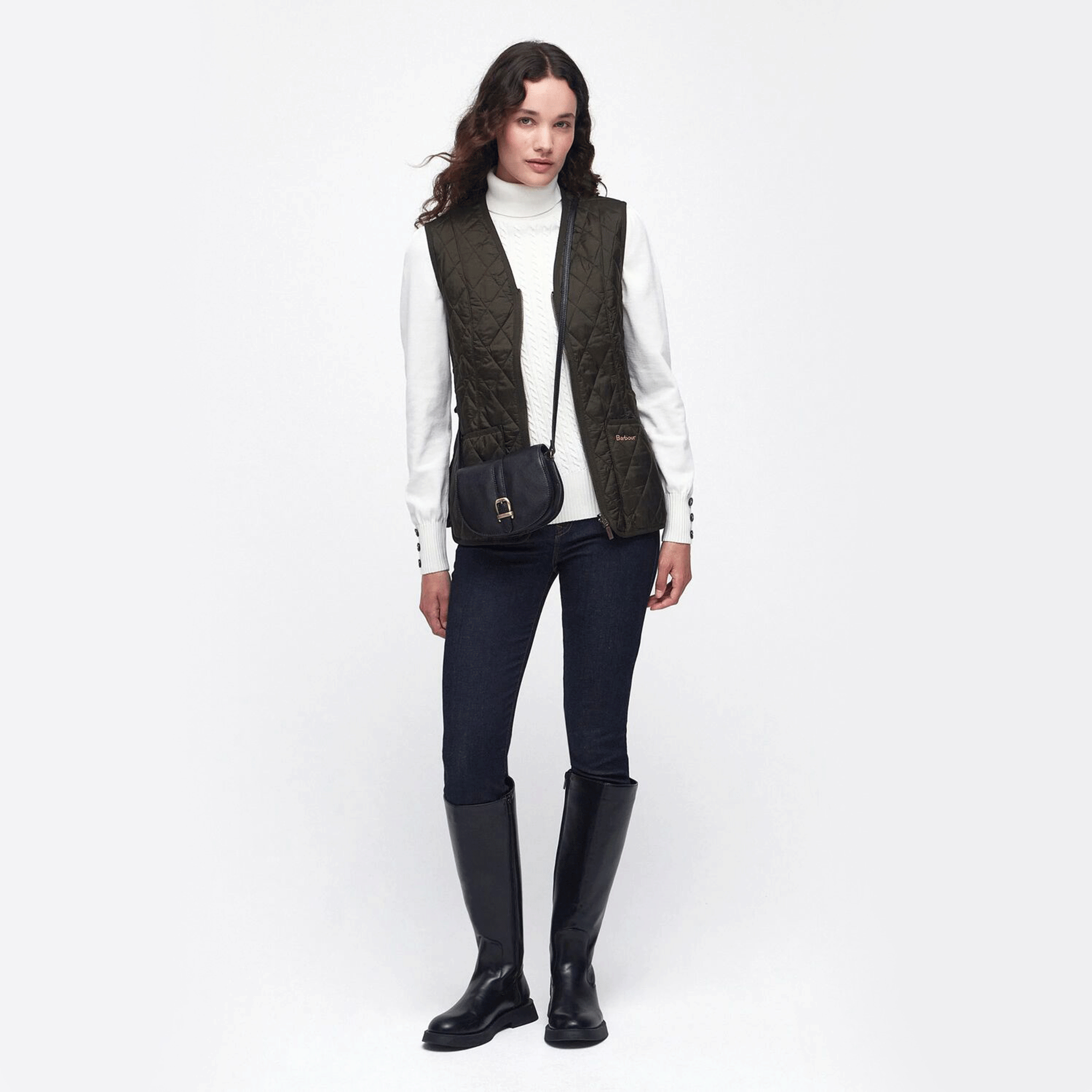 Barbour Betty Women's Interactive Liner Dark Olive