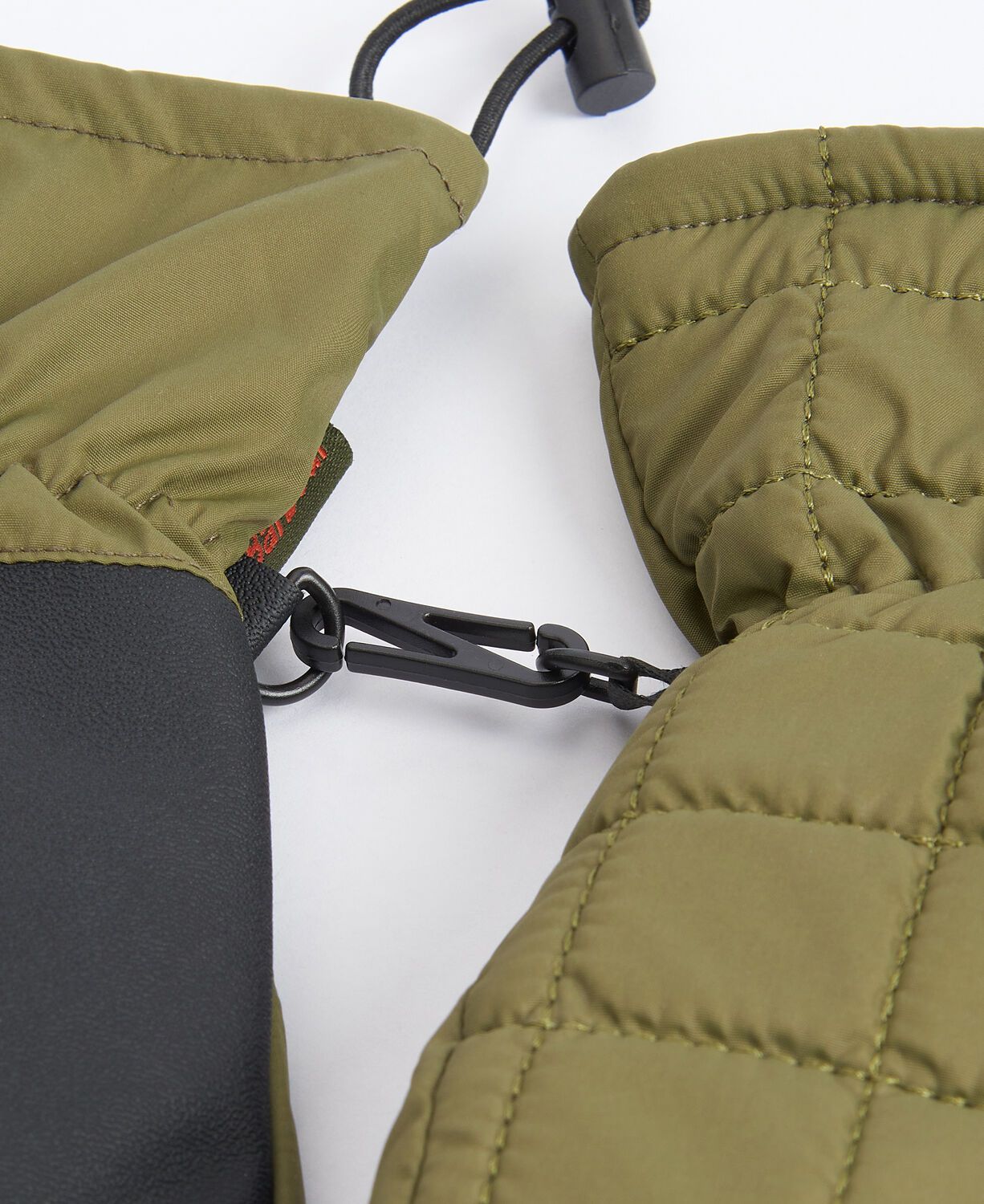Barbour Bowburn Men's Quilted Waterproof Gloves Olive 5