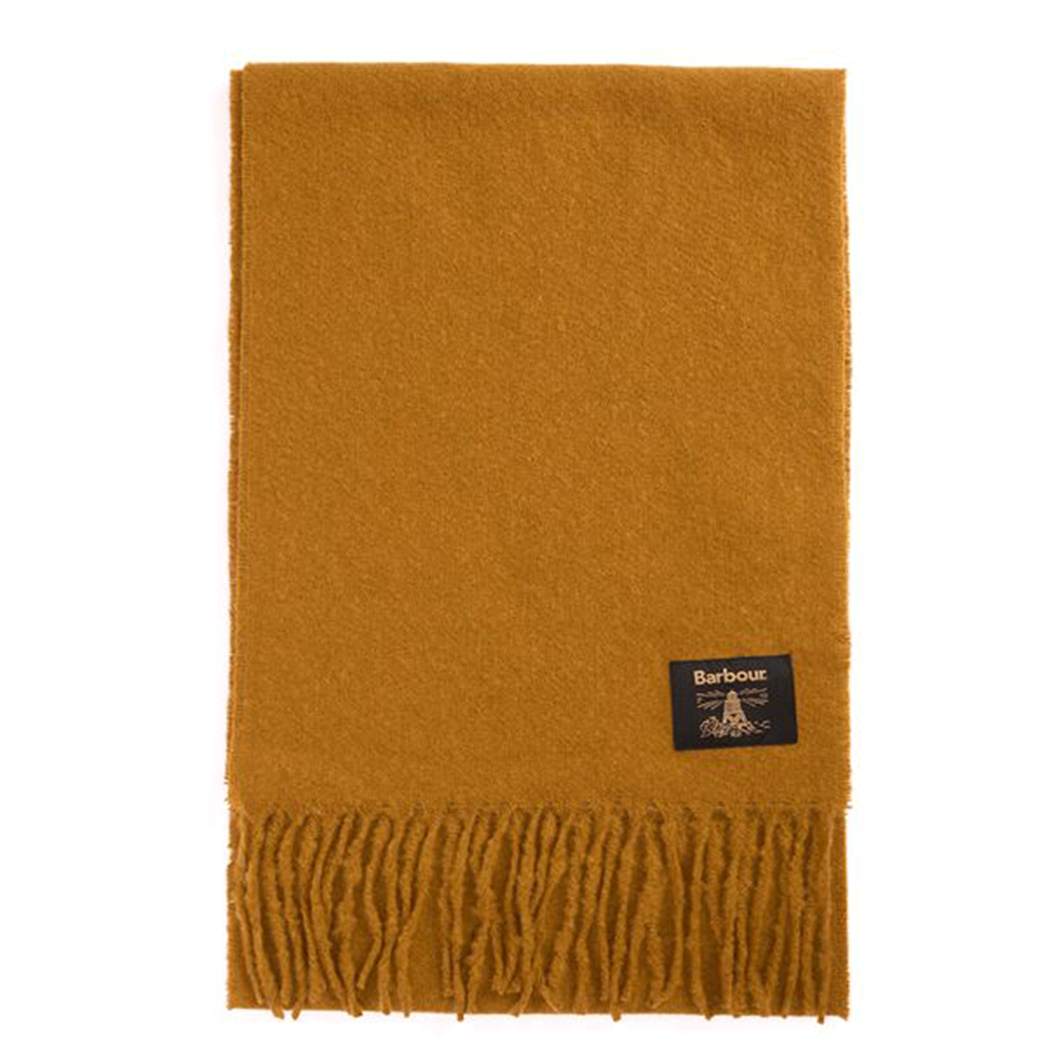 Barbour Brandy Boucle Scarf Bronze Brown