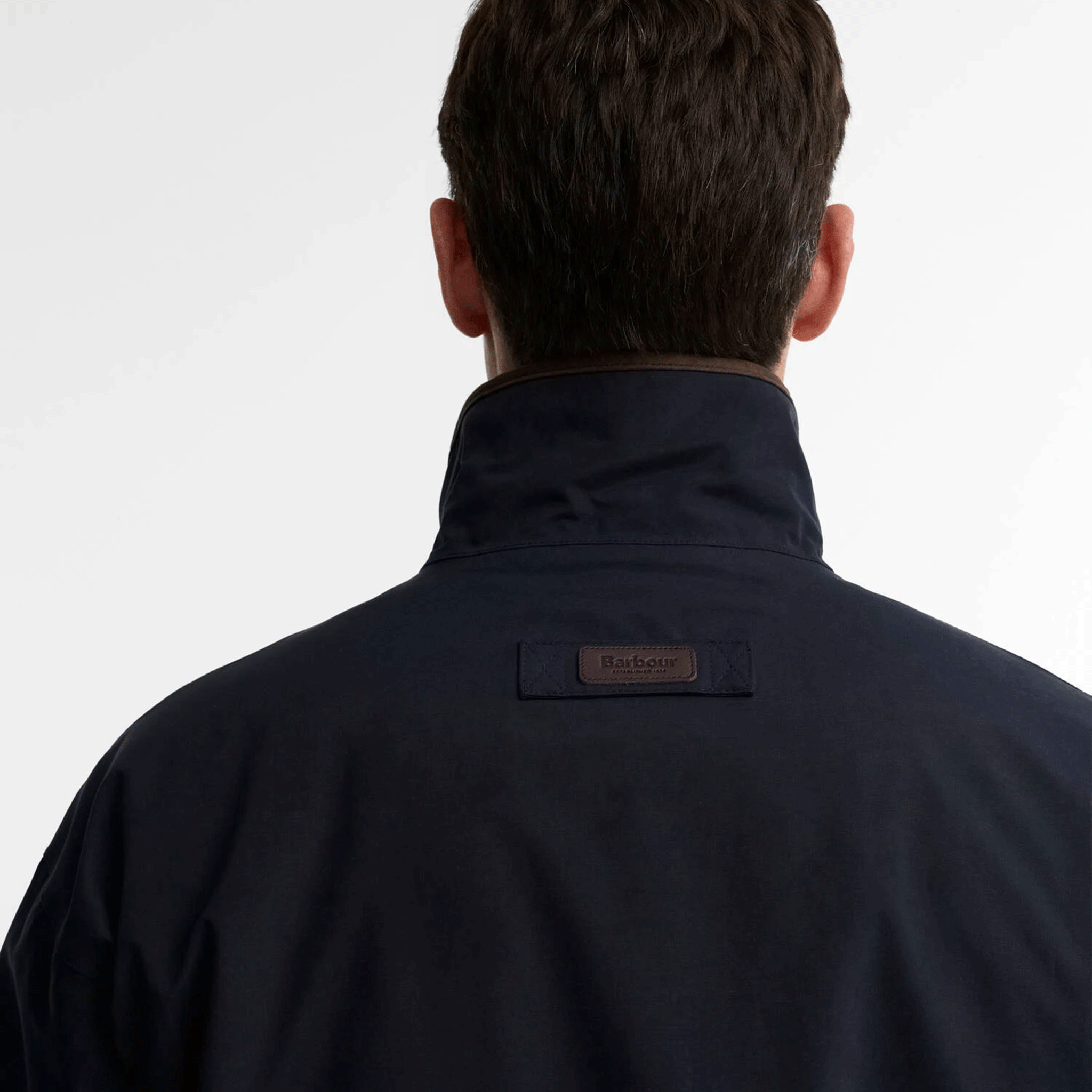 Barbour Bromfield Waterproof Jacket Dark Navy Mens