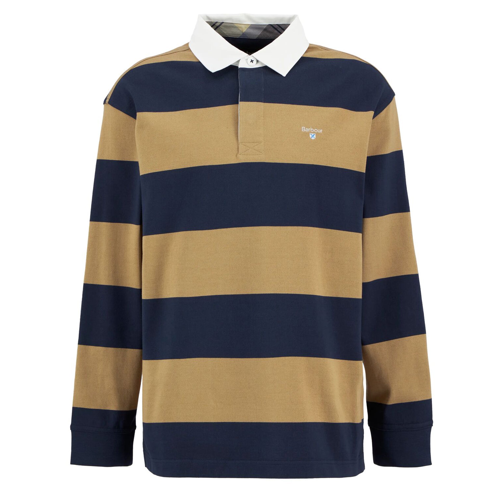 Barbour Broome Men's Rugby Shirt Navy-Trench