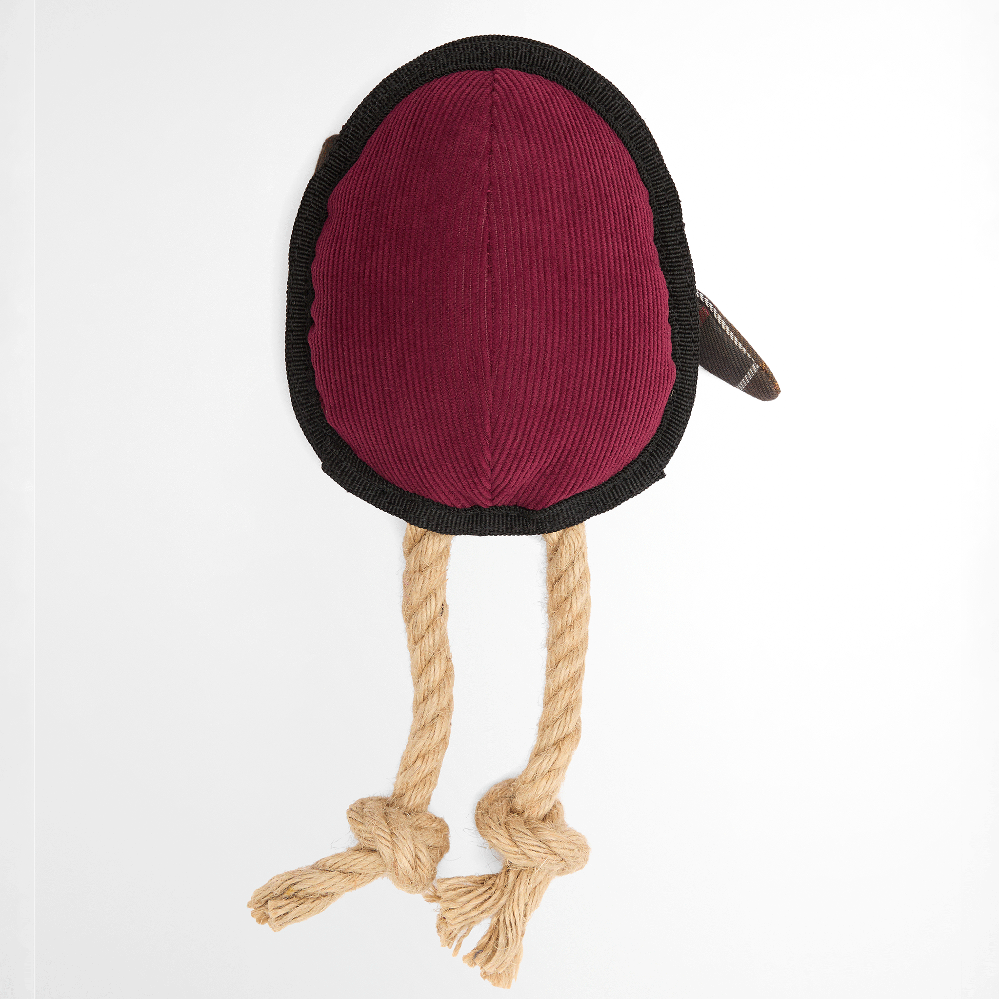Barbour Brown Robin Dog Toy Brown / Red
