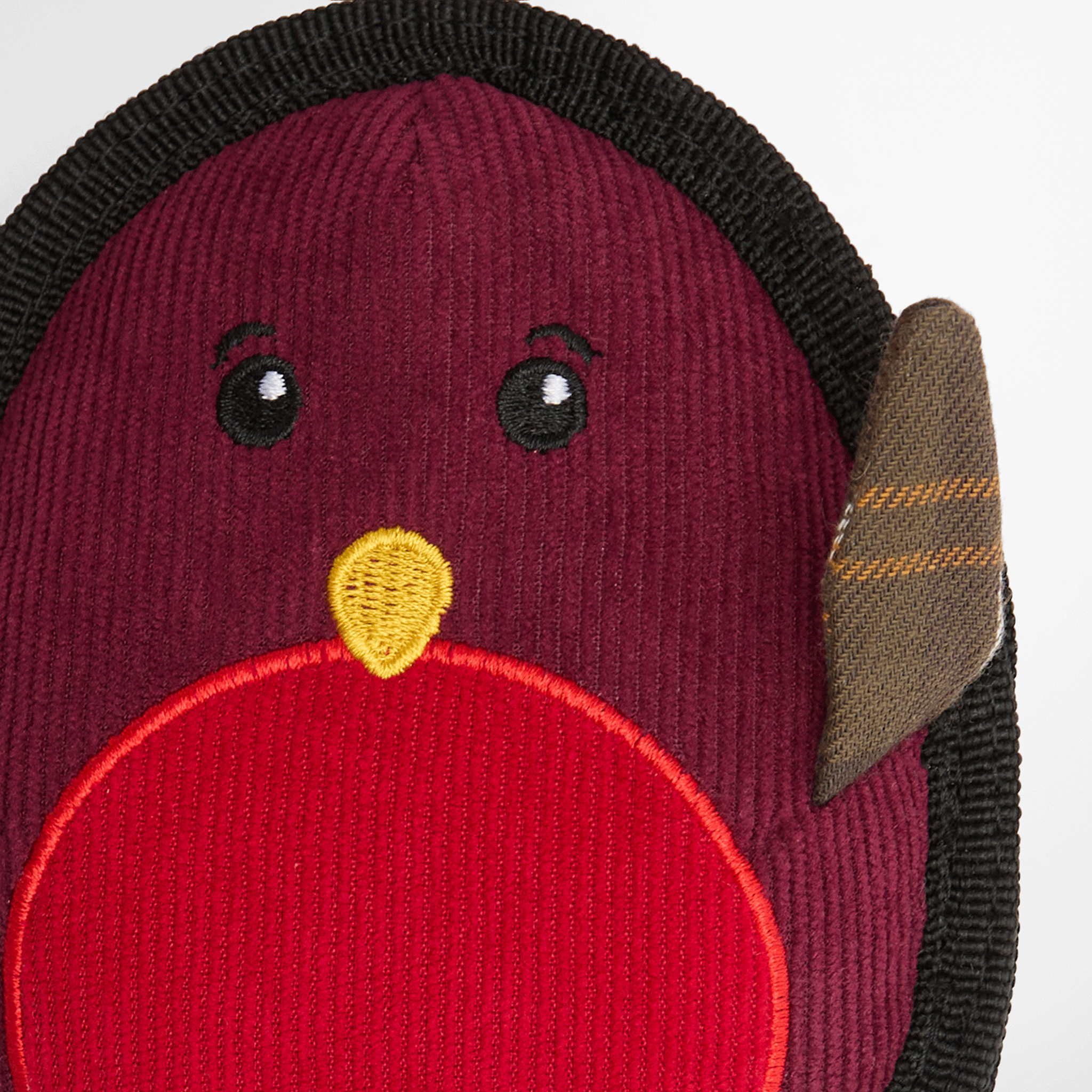 Barbour Brown Robin Dog Toy Brown / Red