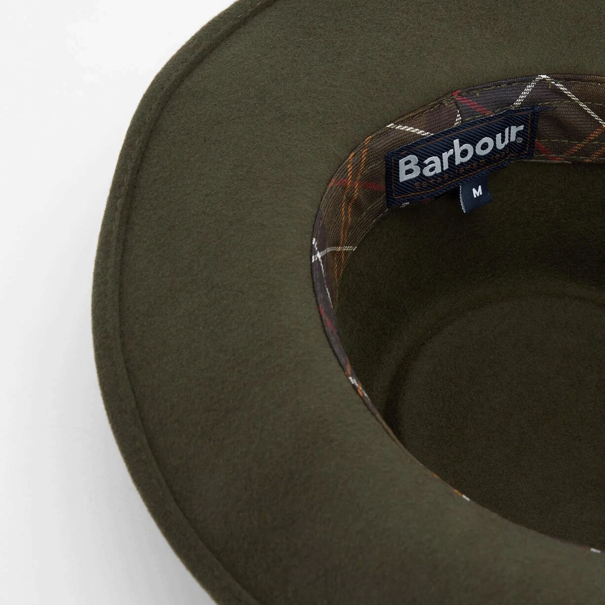 Barbour Bushman Crushable Felt Hat Olive