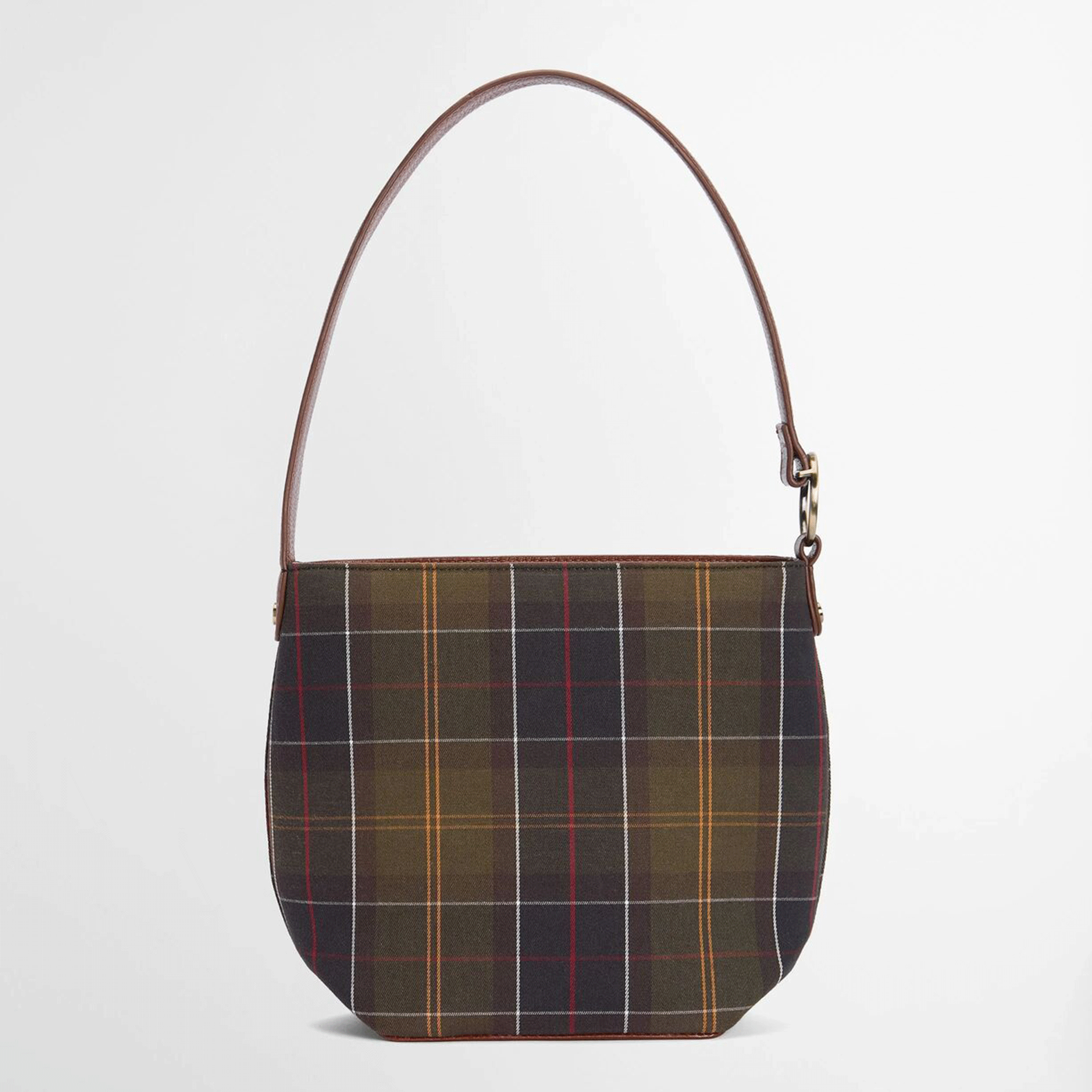 Barbour Cedar Classic Tartan Bucket Bag