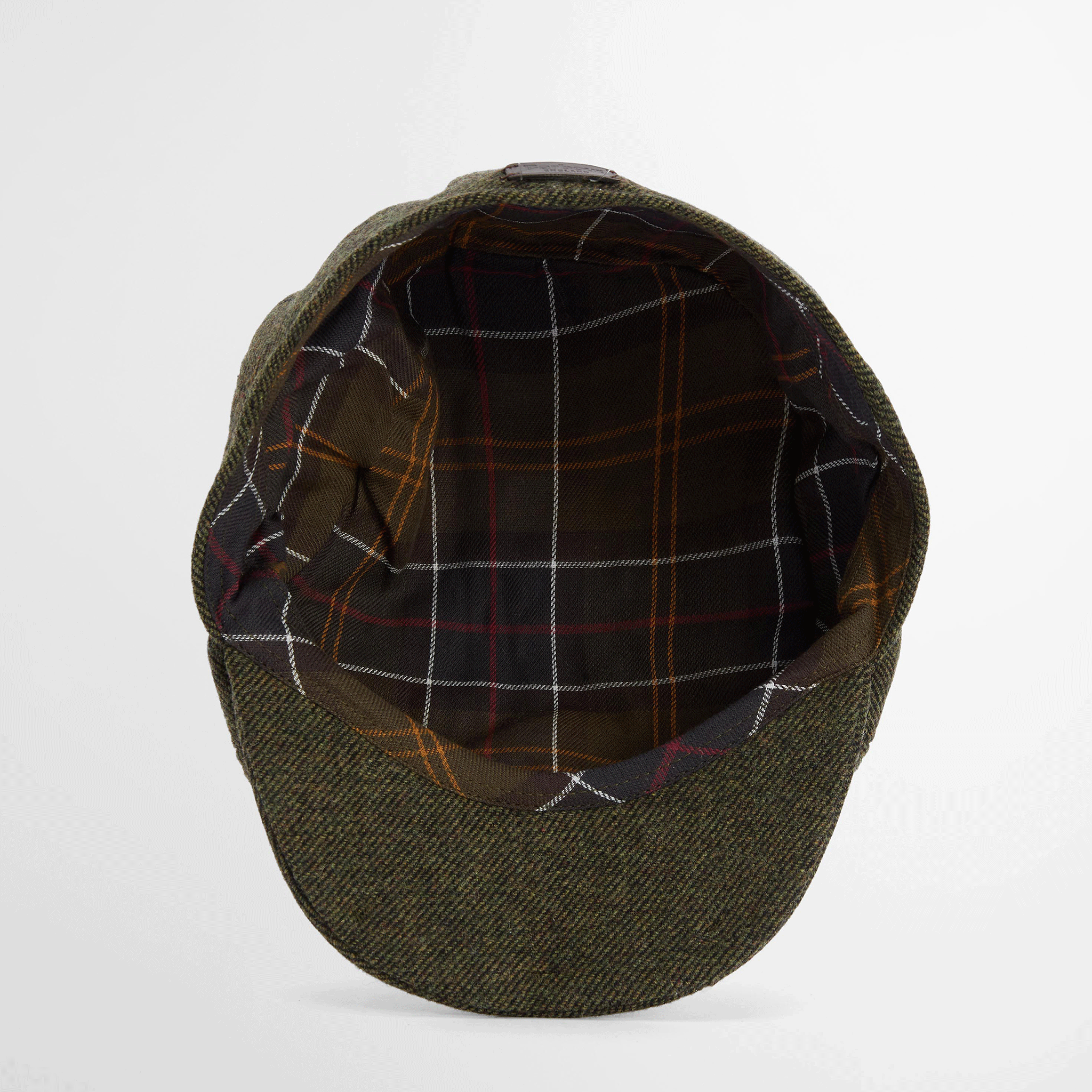 Barbour Claymore Bakerboy Hat Olive Twill