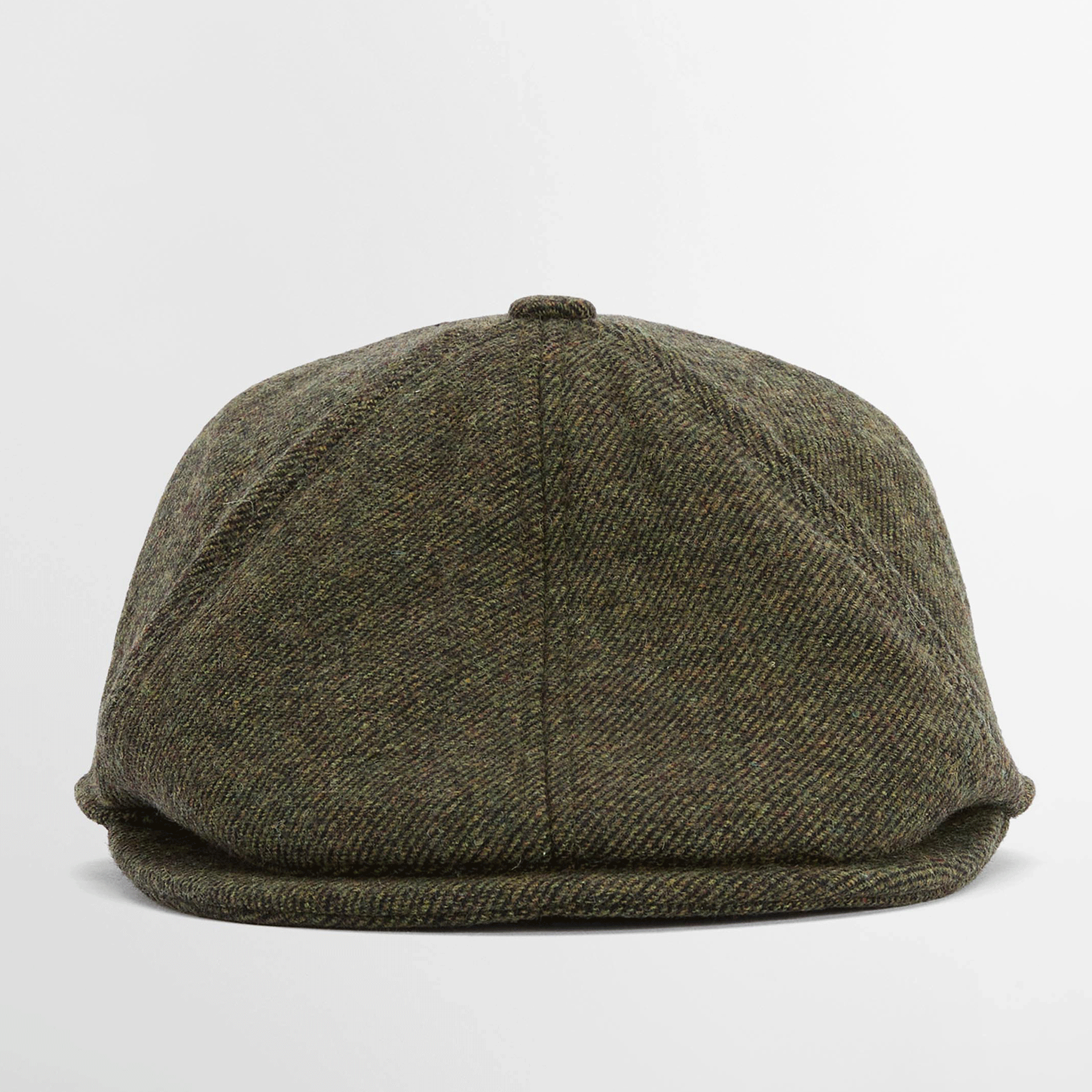 Barbour Claymore Bakerboy Hat Olive Twill