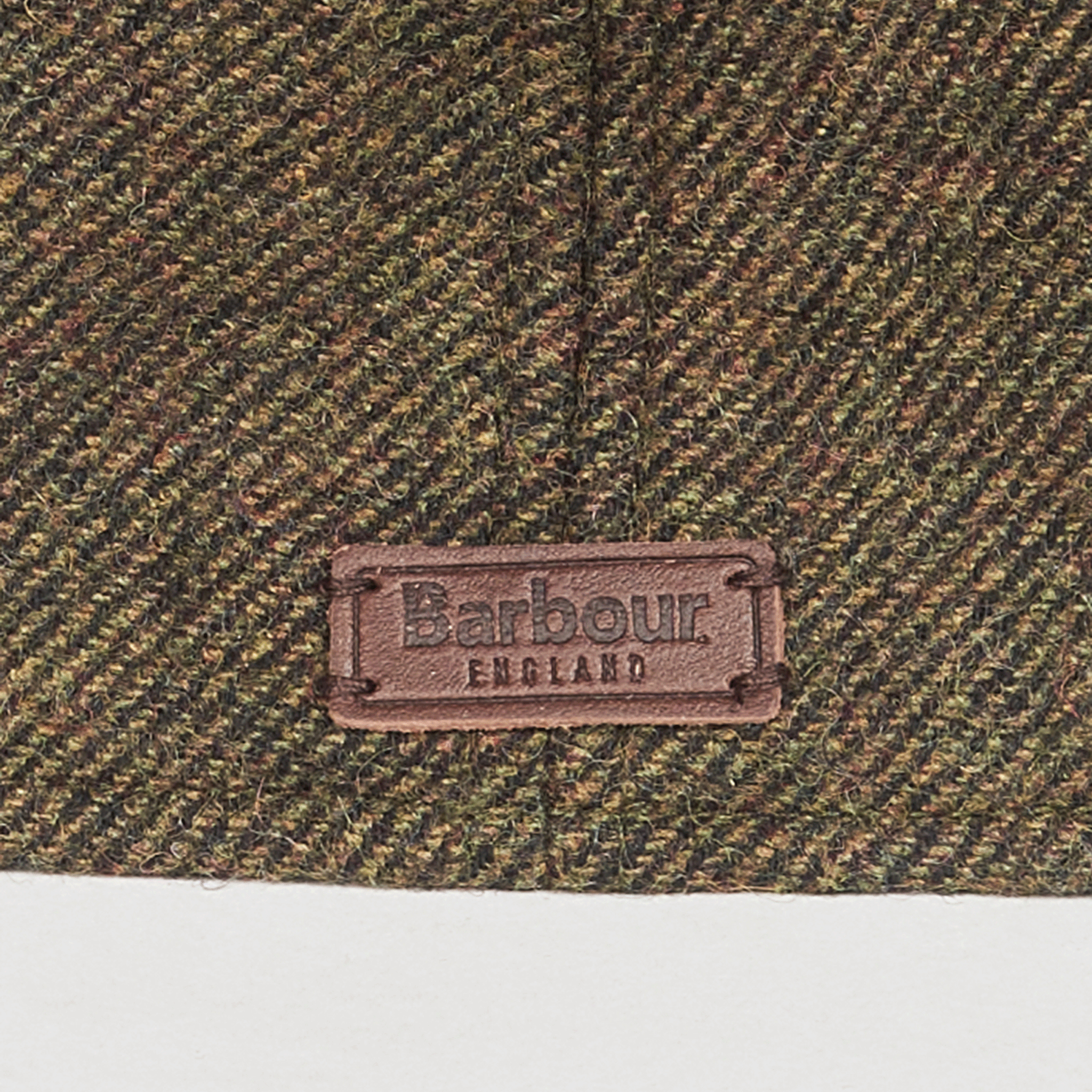 Barbour Claymore Bakerboy Hat Olive Twill