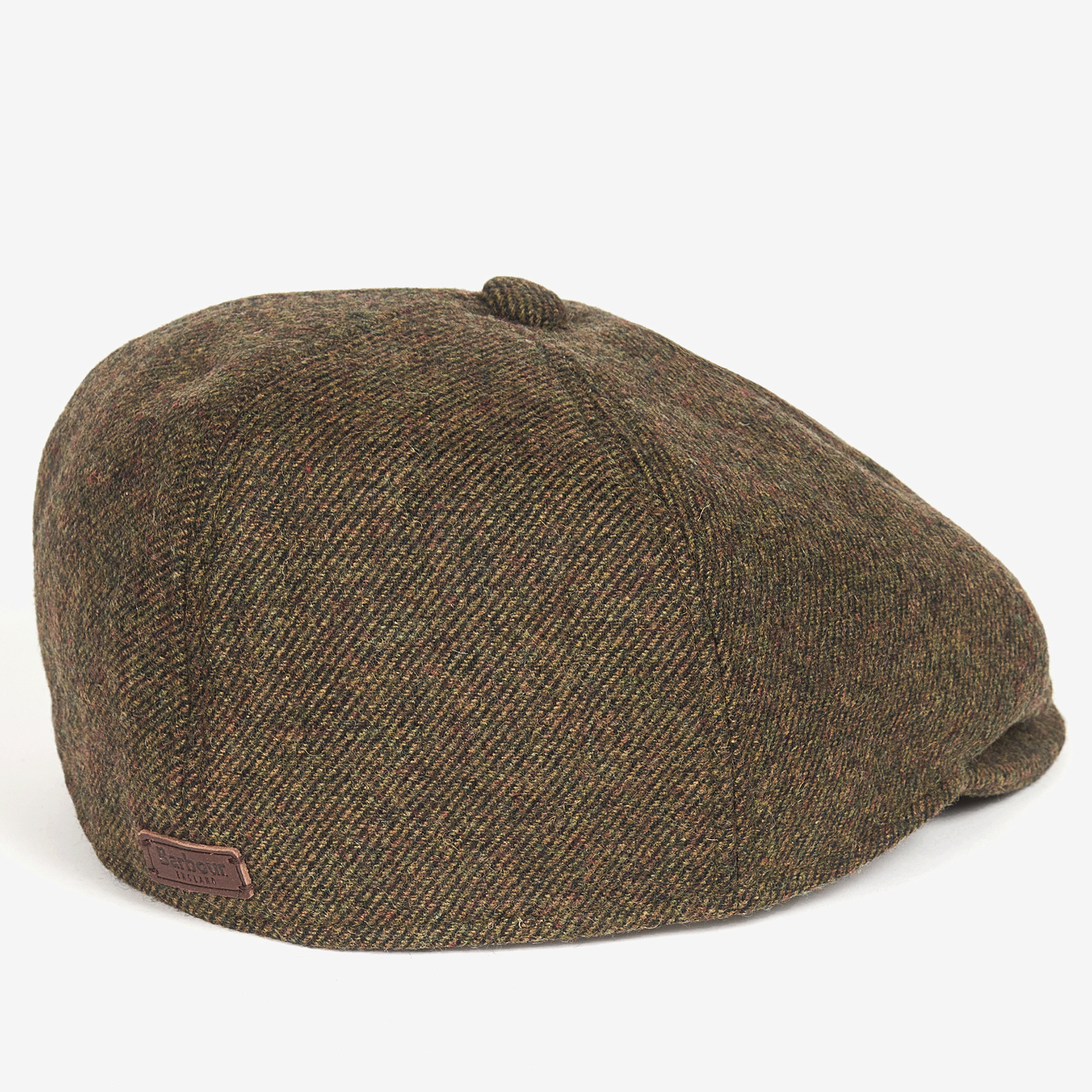 Barbour Claymore Bakerboy Hat Olive Twill