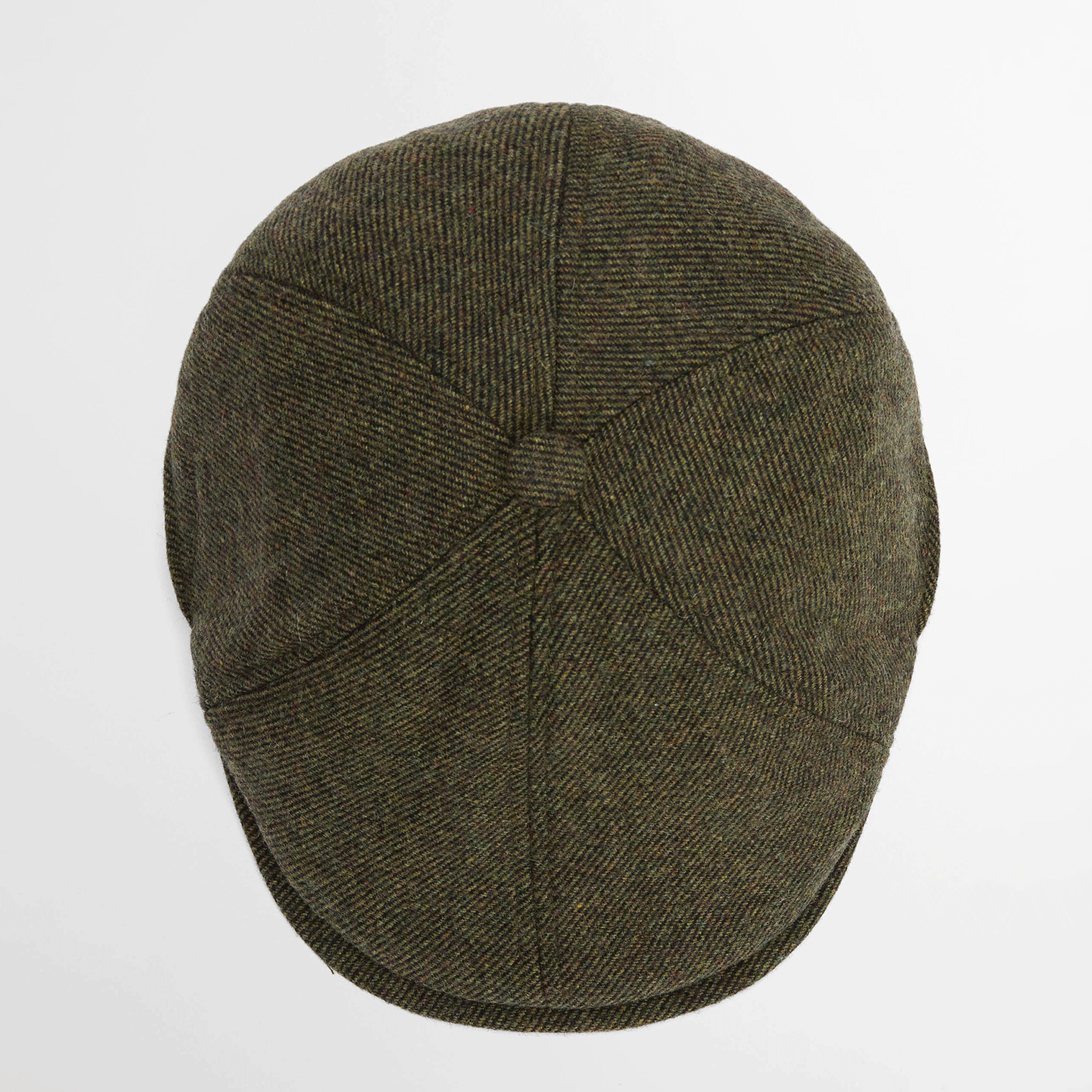 Barbour Claymore Bakerboy Hat Olive Twill