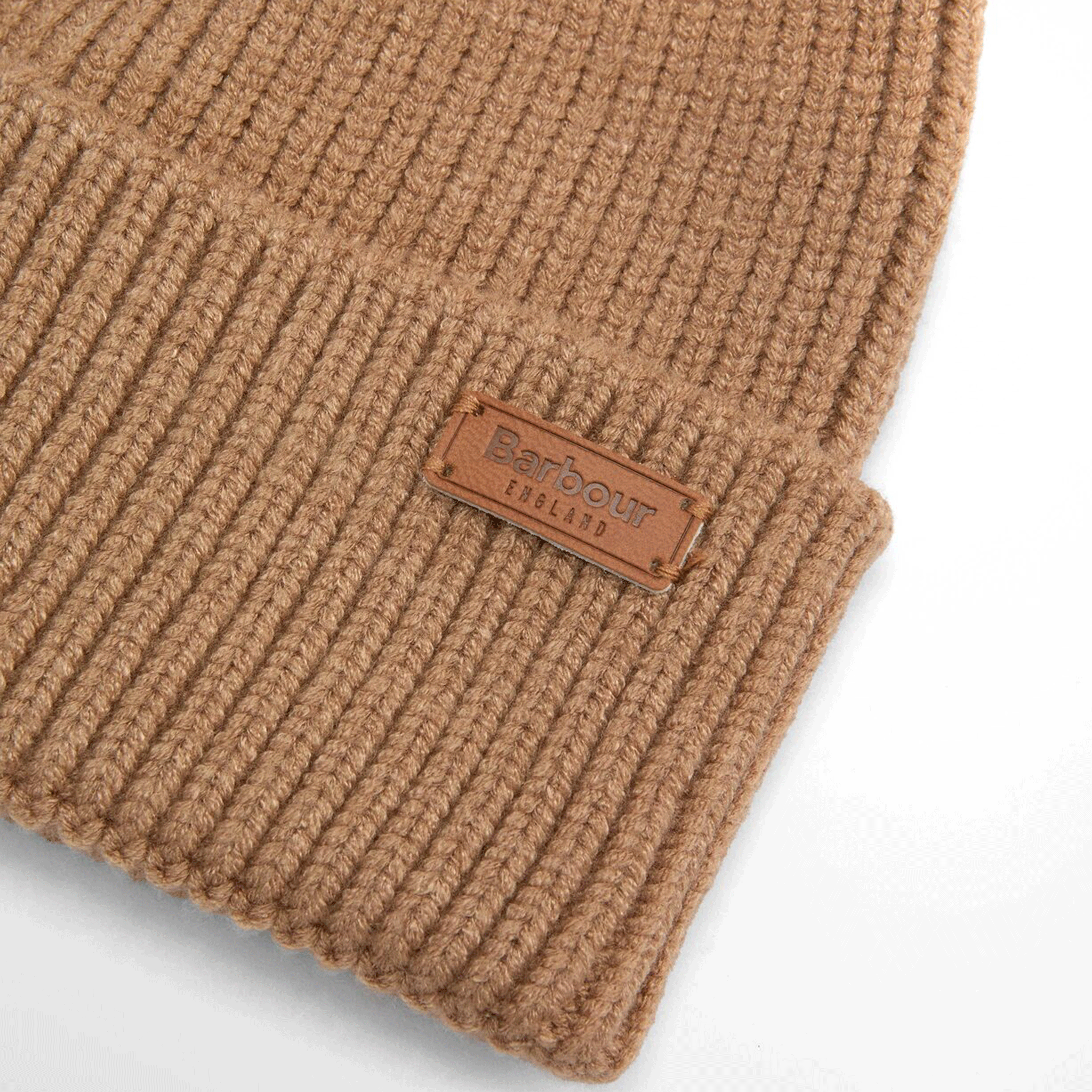 Barbour Dover Beanie & Hailes Scarf Gift Set Hessian Tartan