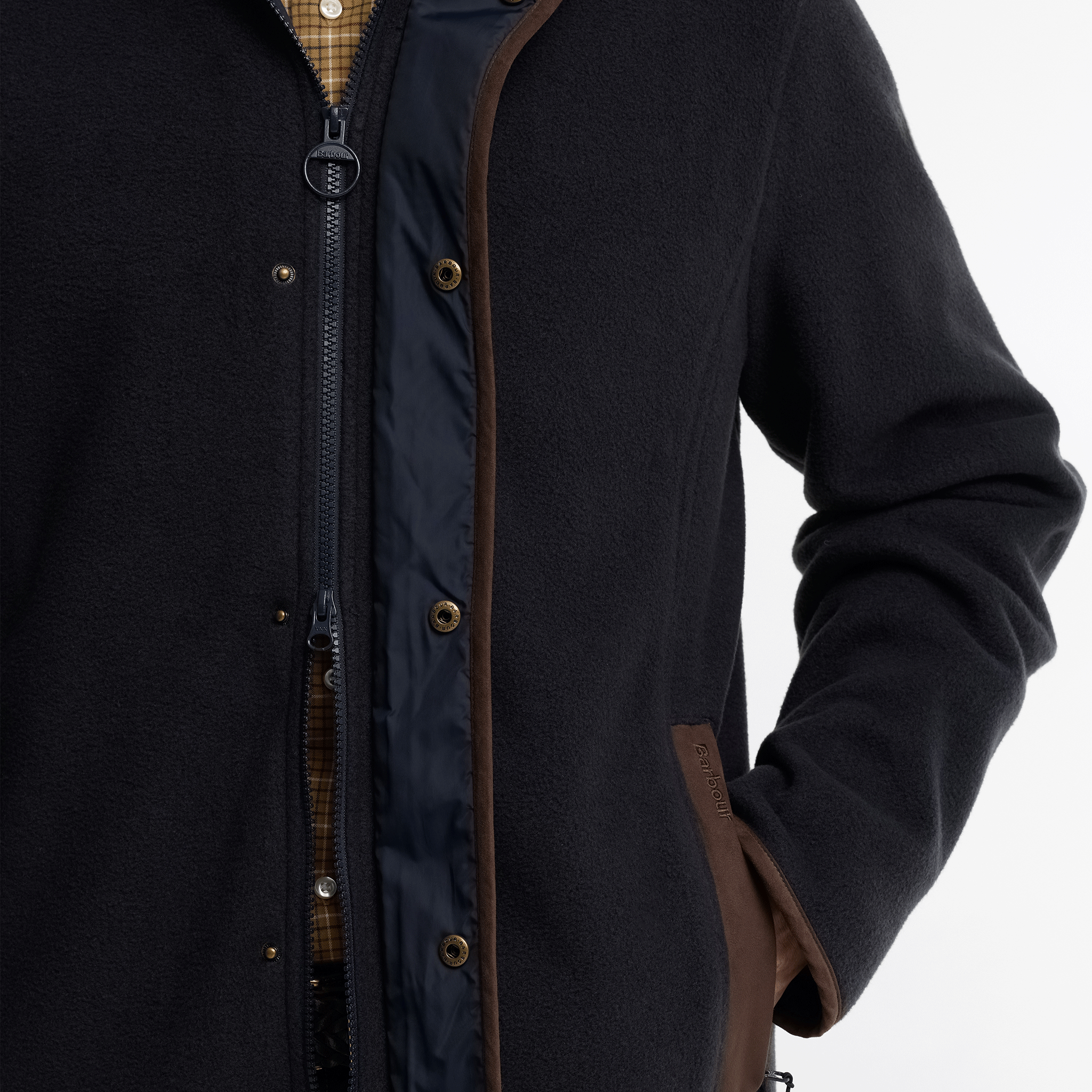 Barbour Fardon Casual Jacket Navy Mens