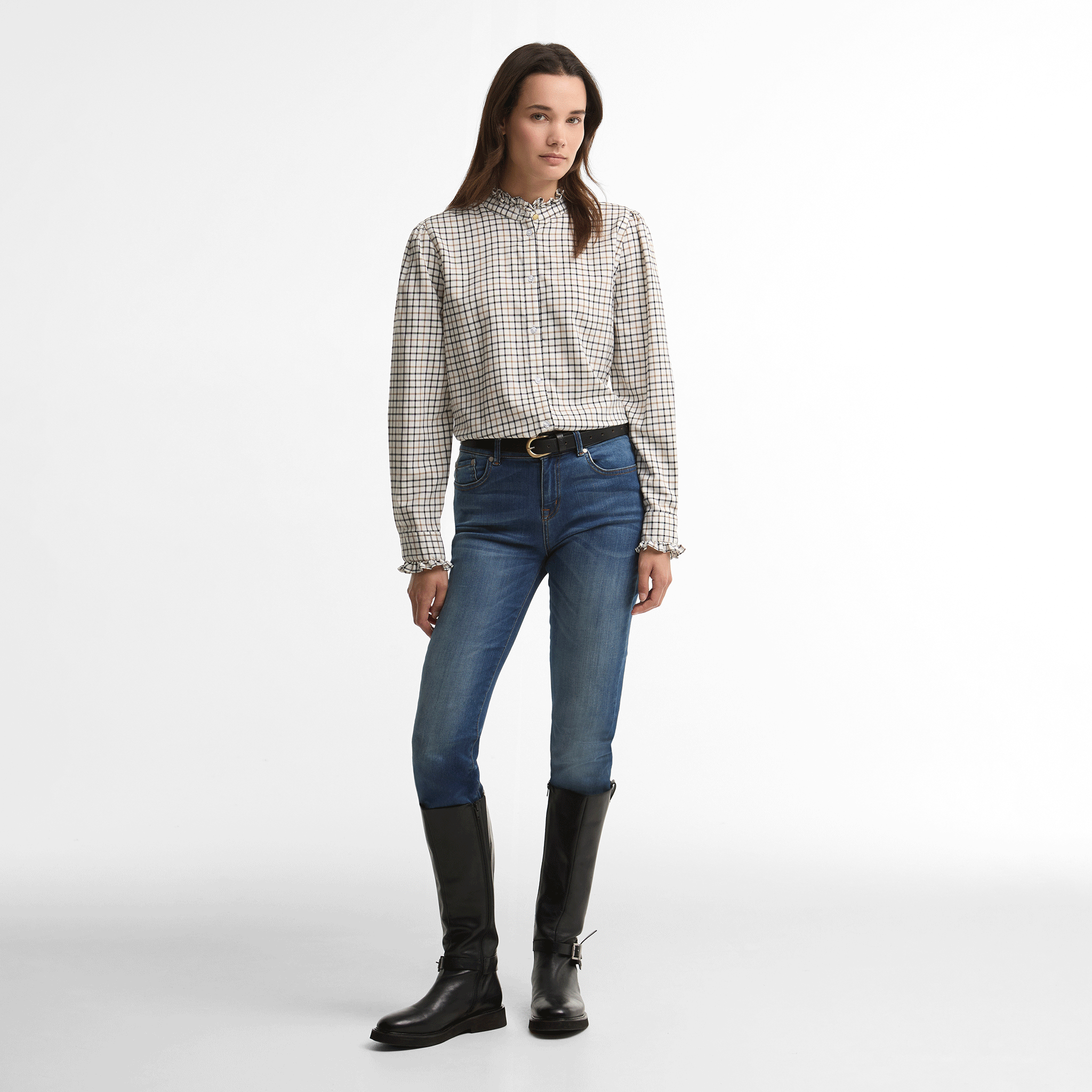 Barbour Fareham Relaxed Shirt Multi Womens