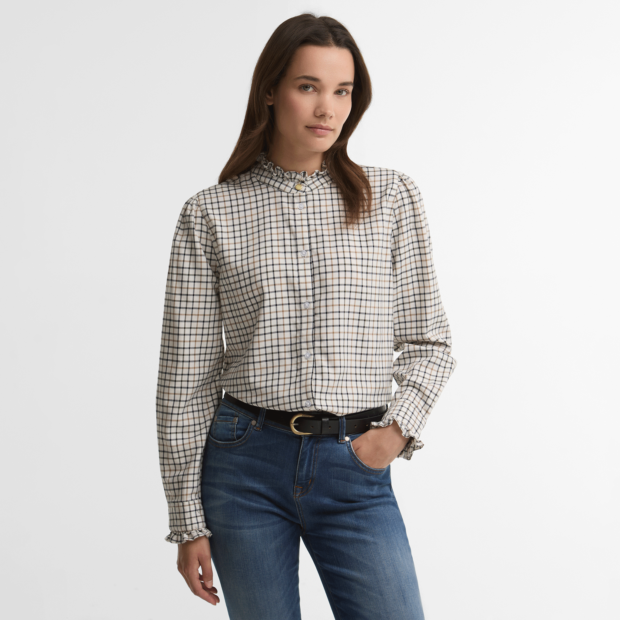Barbour Fareham Relaxed Shirt Multi Womens