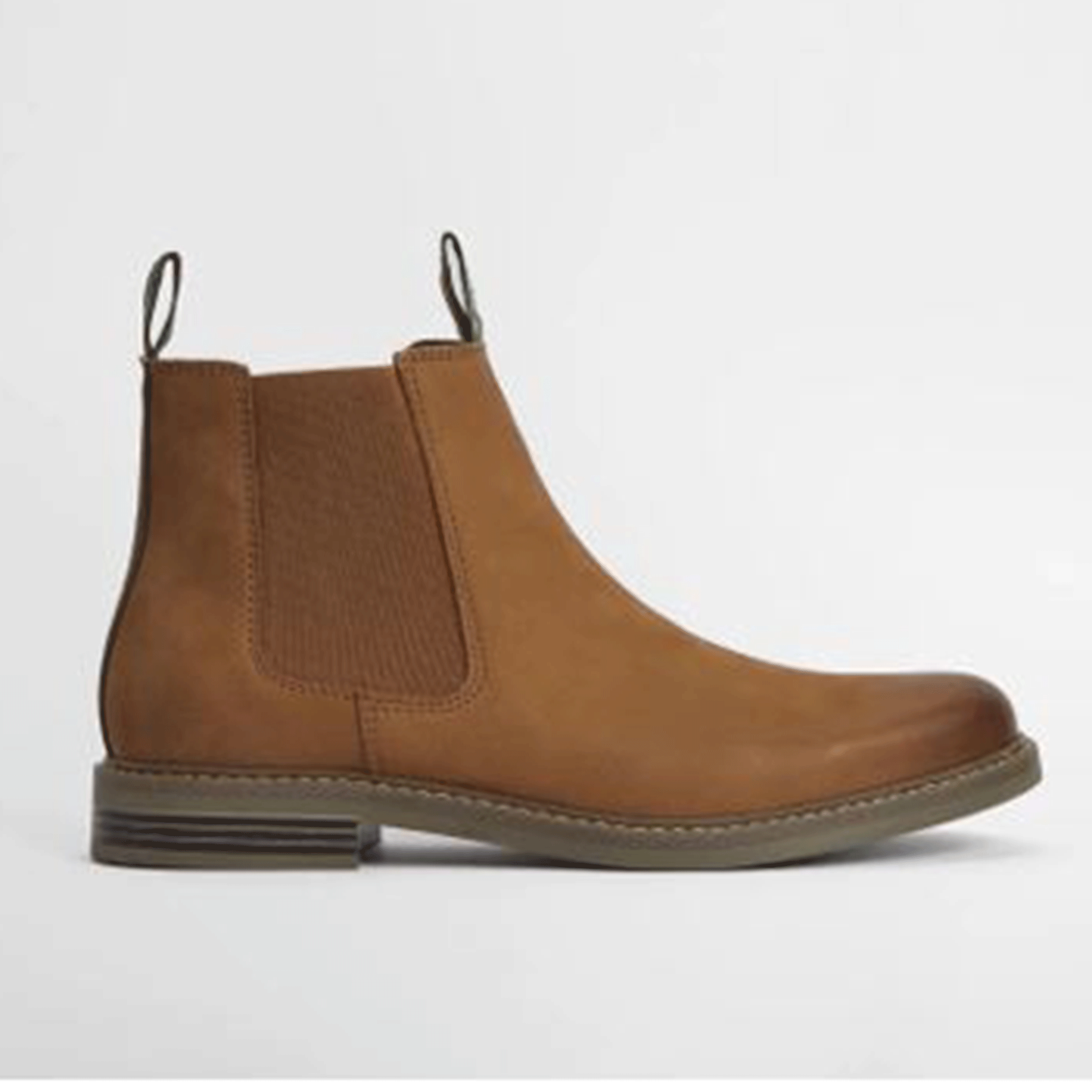 Barbour Farsley Chelsea Boots Dark Tan