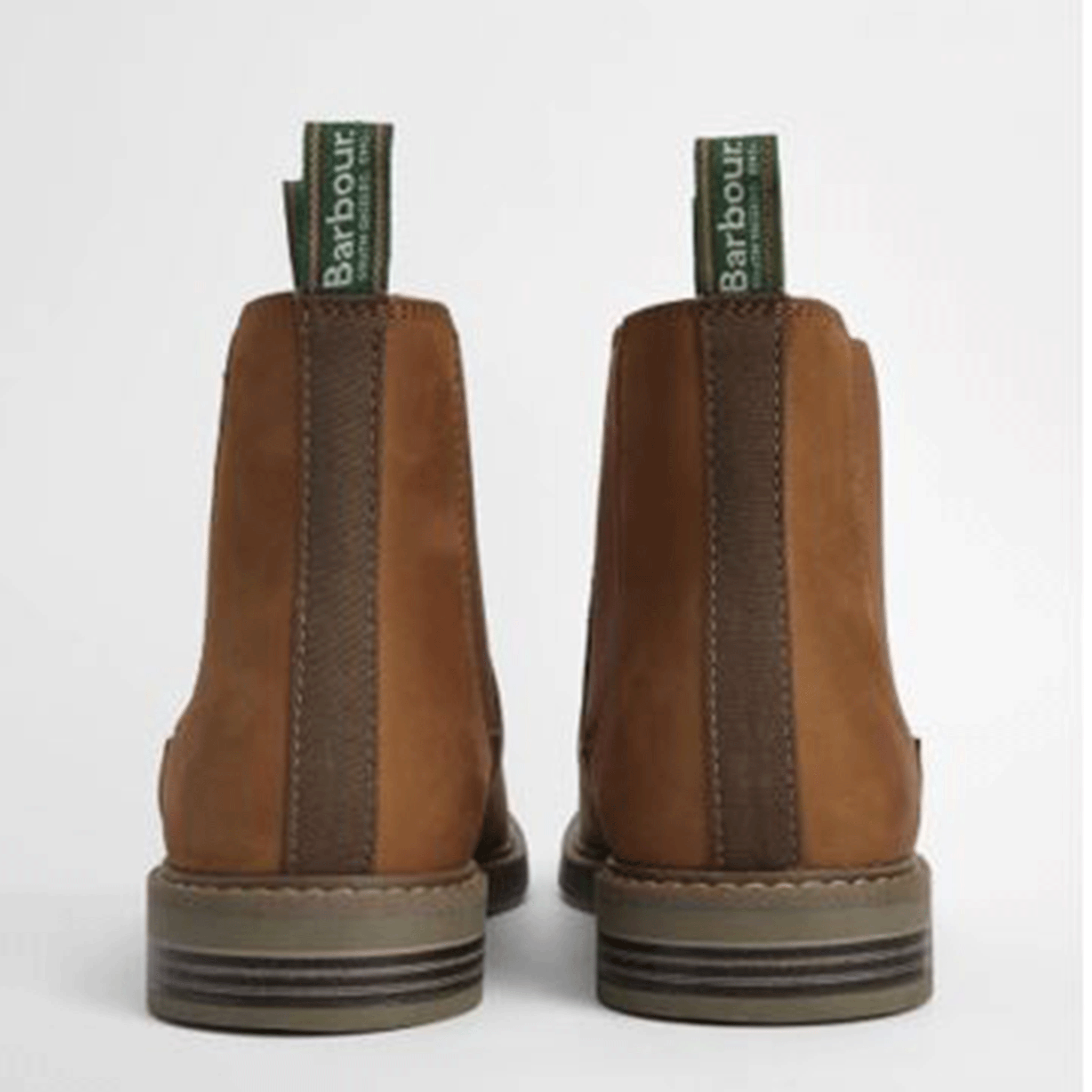 Barbour Farsley Chelsea Boots Dark Tan