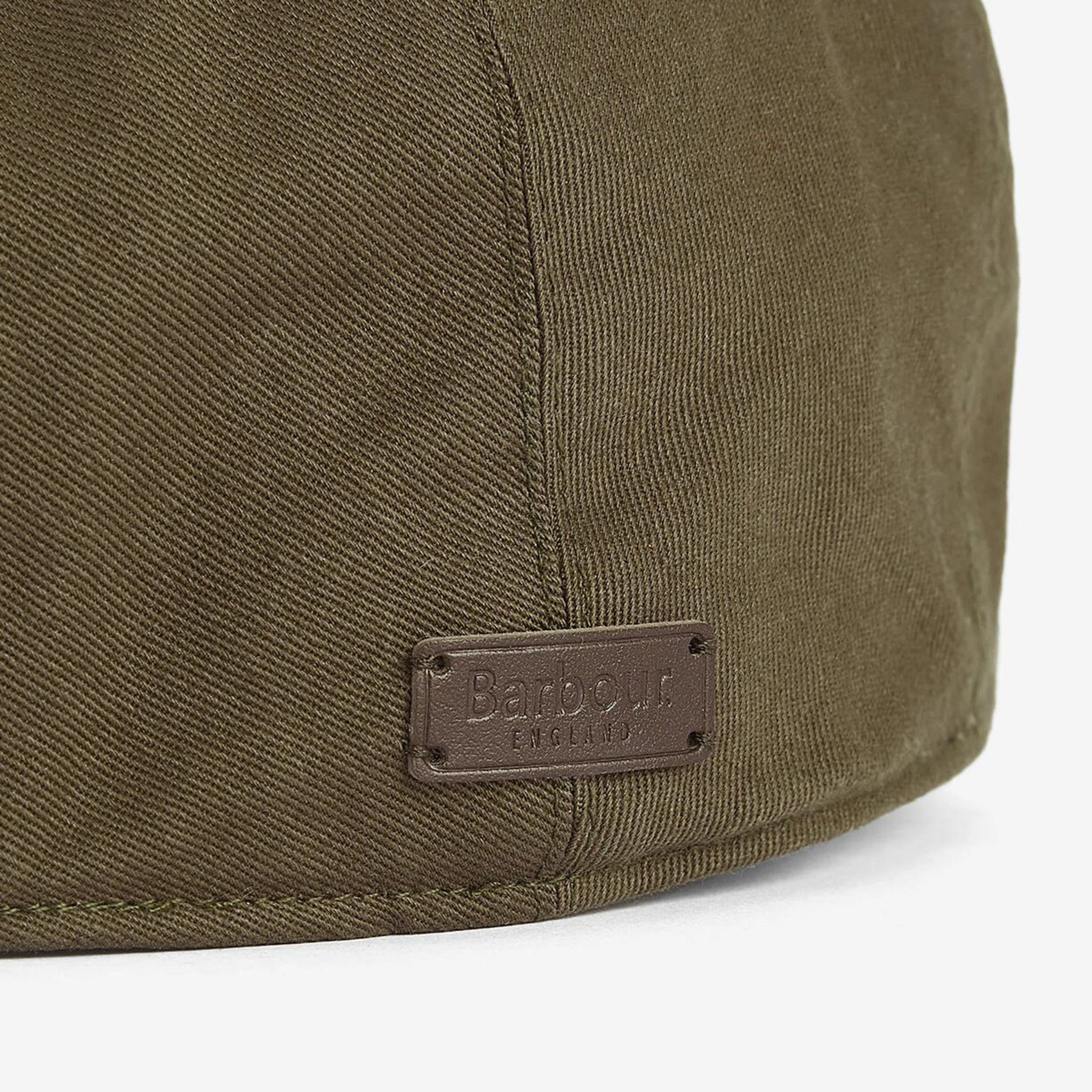 Barbour Finnean Flat Cap Olive