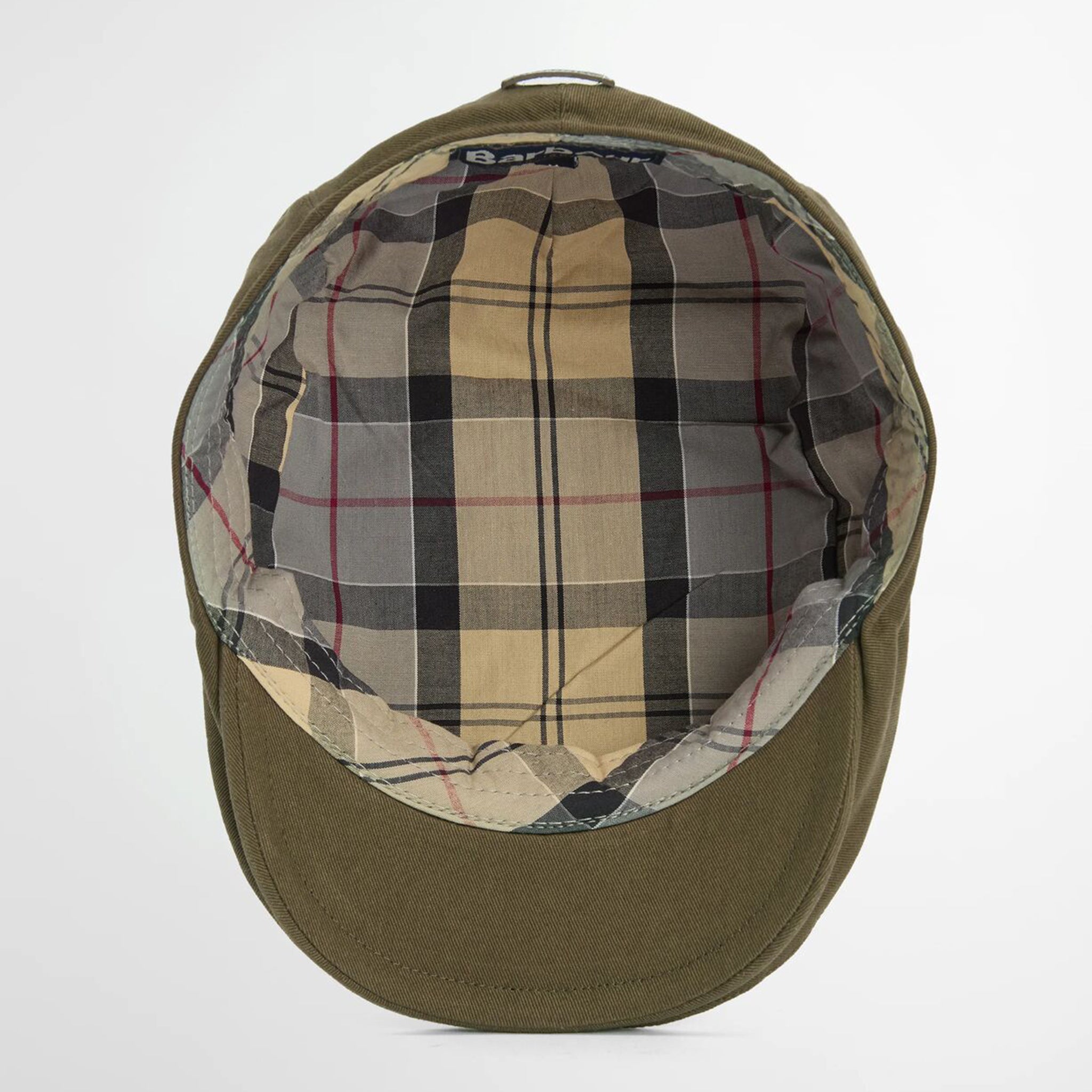 Barbour Finnean Flat Cap Olive