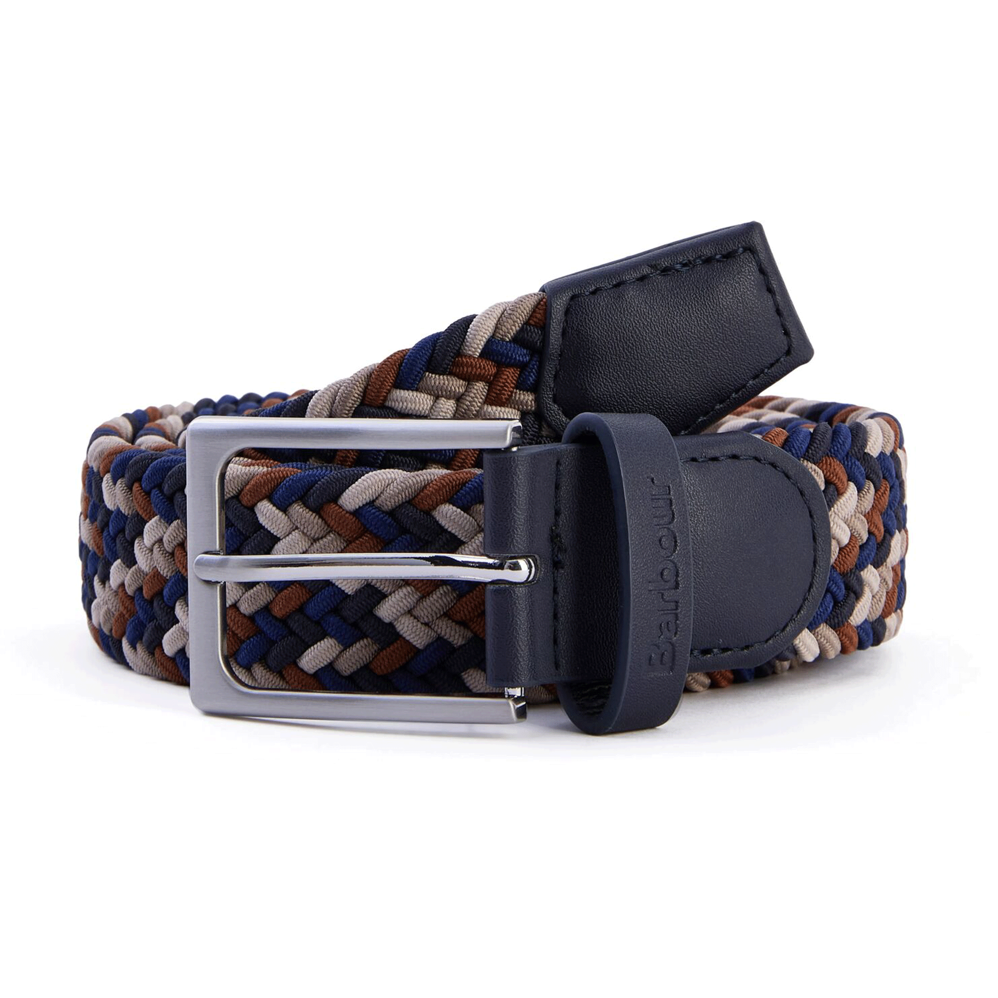 Barbour Ford Men's Belt Navy-Rust Mix