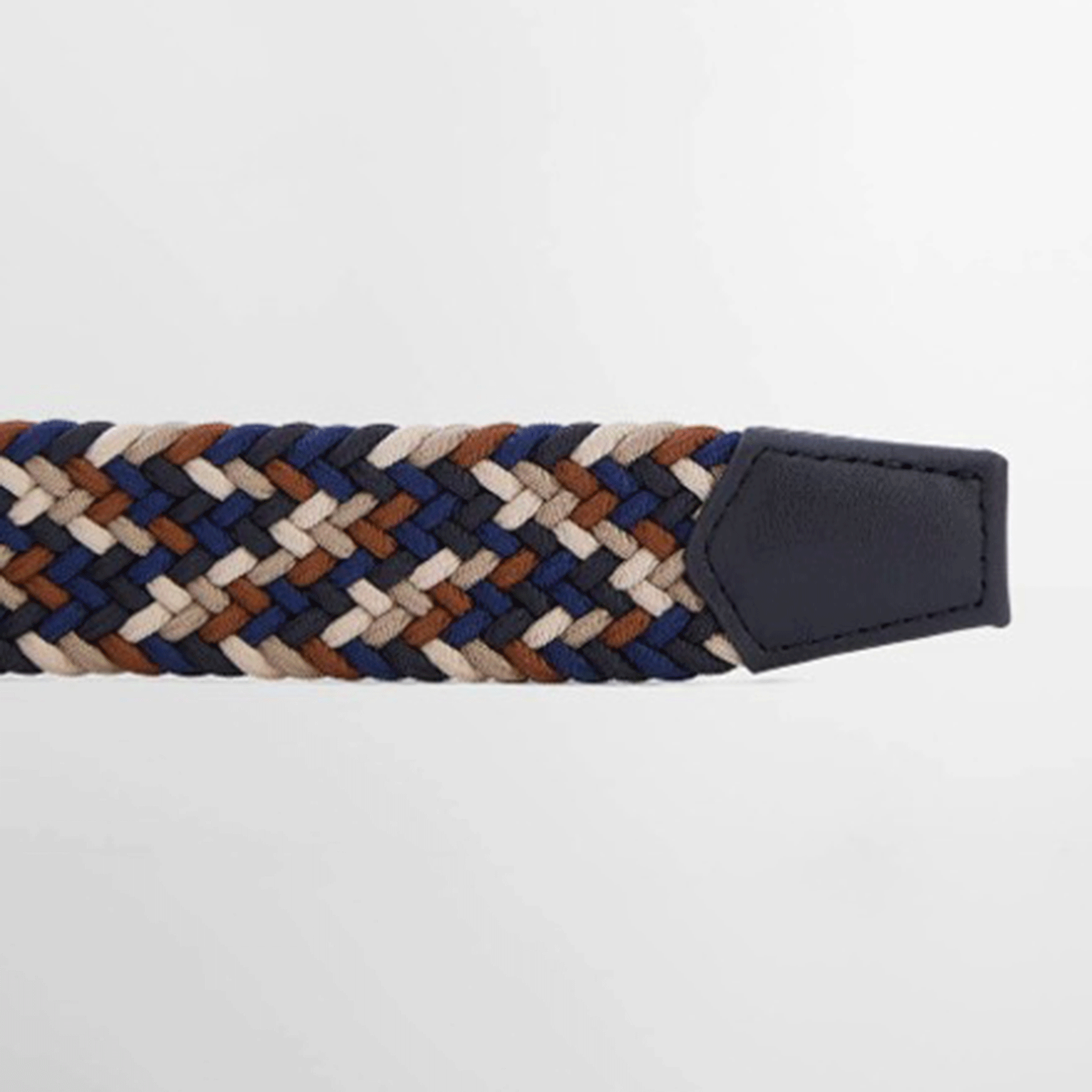 Barbour Ford Men's Belt Navy-Rust Mix