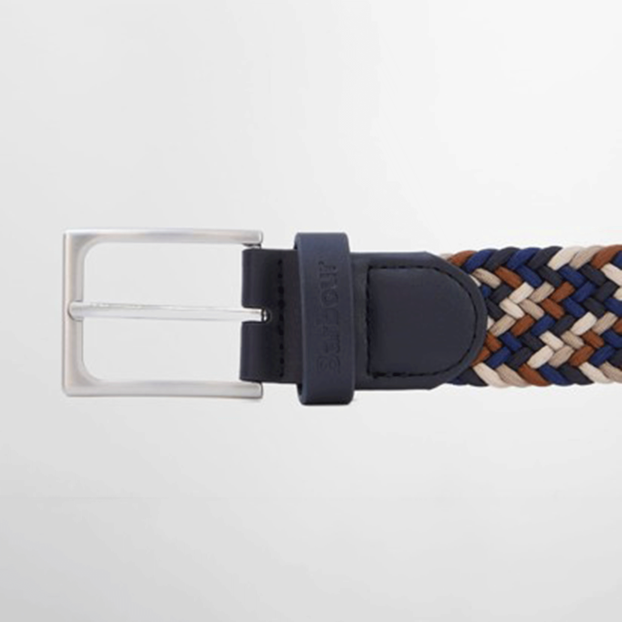 Barbour Ford Men's Belt Navy-Rust Mix